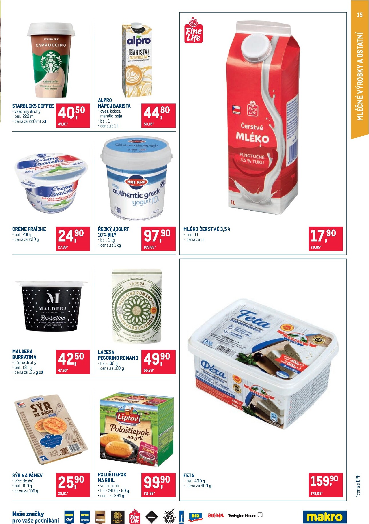 makro - Aktuální Makro - Pro milovníky jídla leták platný od středy 29.07.2026 do úterý 11.08.2026 - page: 15