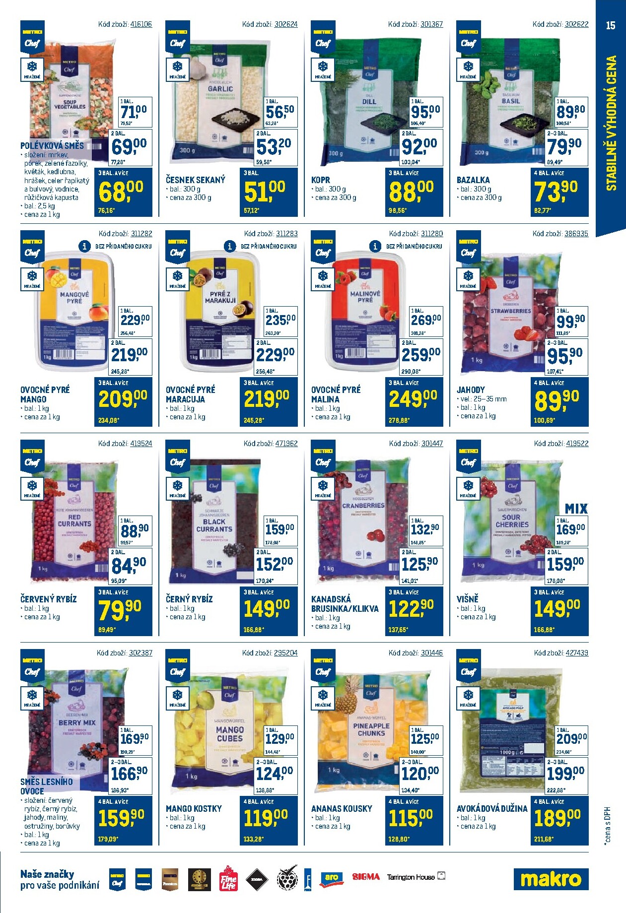 makro - Aktuální Makro - Stabilně výhodná cena Cash & Carry leták platný od pondělí 18.05.2026 do čtvrtka 31.12.2026 - page: 15