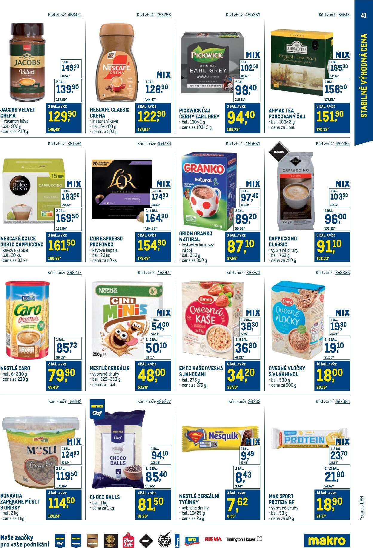 makro - Aktuální Makro - Stabilně výhodná cena Cash & Carry leták platný od pondělí 18.05.2026 do čtvrtka 31.12.2026 - page: 41