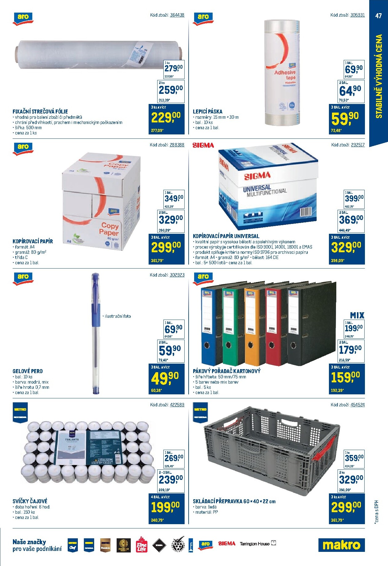 makro - Aktuální Makro - Stabilně výhodná cena Cash & Carry leták platný od pondělí 18.05.2026 do čtvrtka 31.12.2026 - page: 47