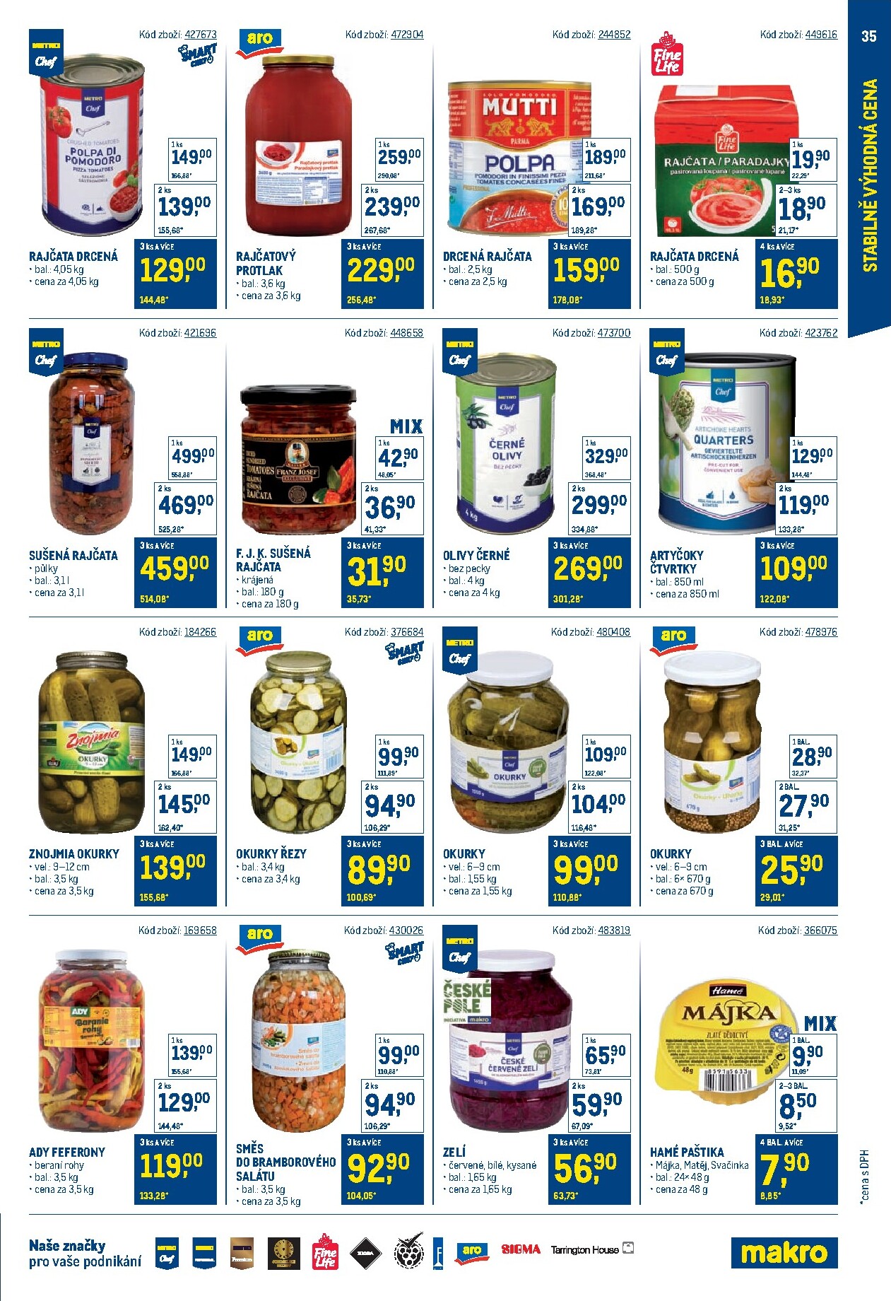 makro - Aktuální Makro - Stabilně výhodná cena Cash & Carry leták platný od pondělí 18.05.2026 do čtvrtka 31.12.2026 - page: 35
