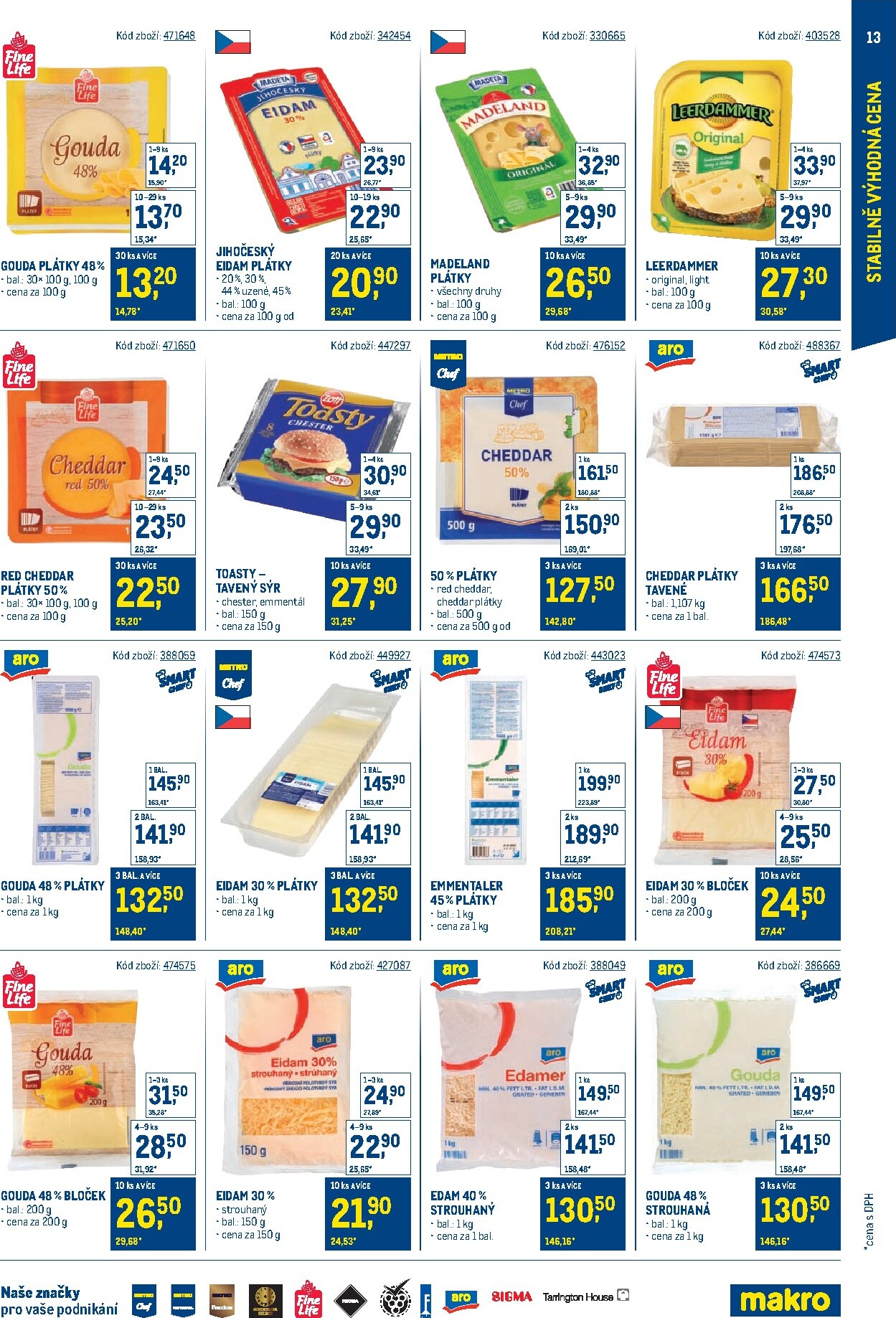 makro - Aktuální Makro - Stabilně výhodná cena Cash & Carry leták platný od pondělí 18.05.2026 do čtvrtka 31.12.2026 - page: 13