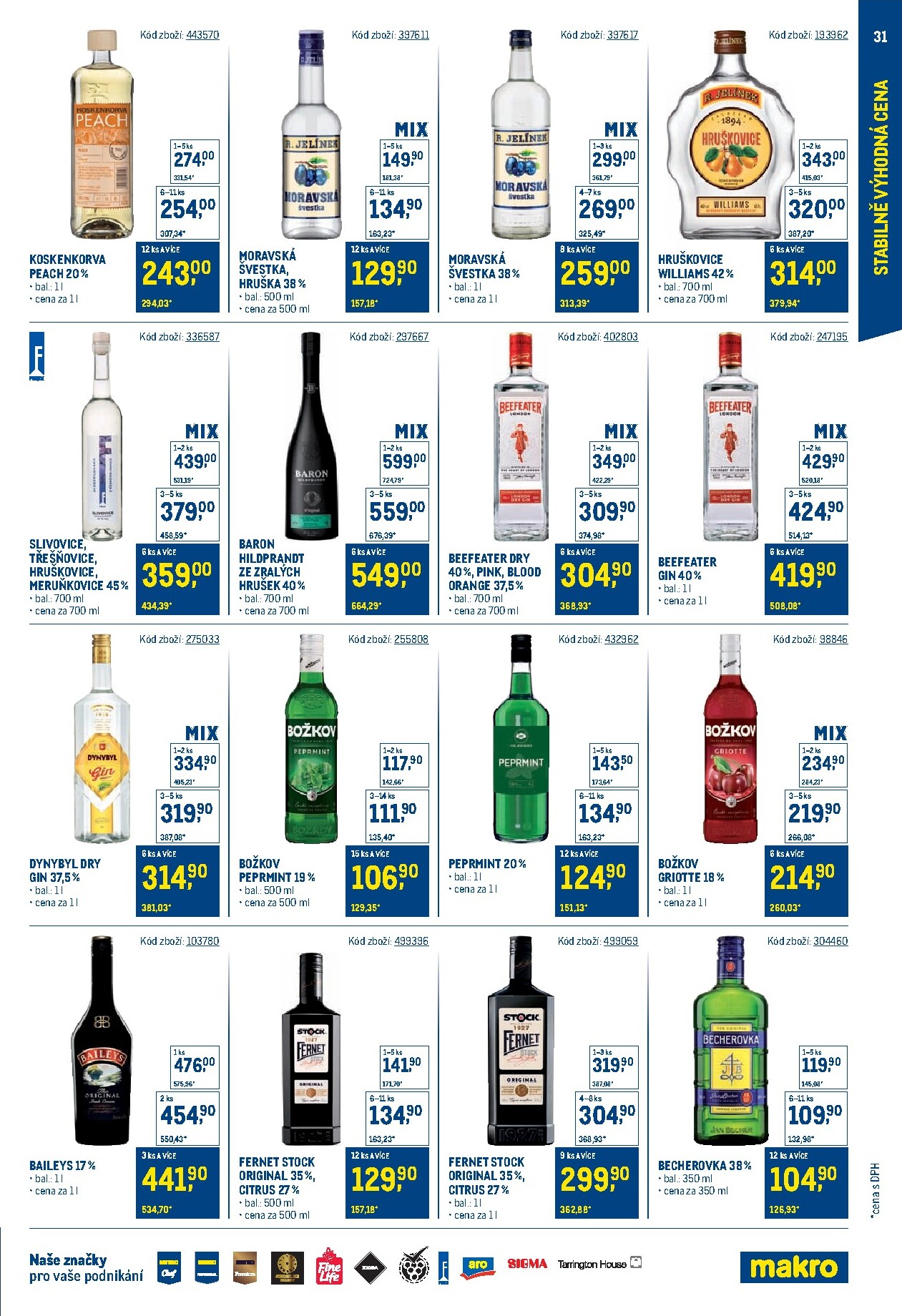 makro - Aktuální Makro - Stabilně výhodná cena Cash & Carry leták platný od pondělí 18.05.2026 do čtvrtka 31.12.2026 - page: 31