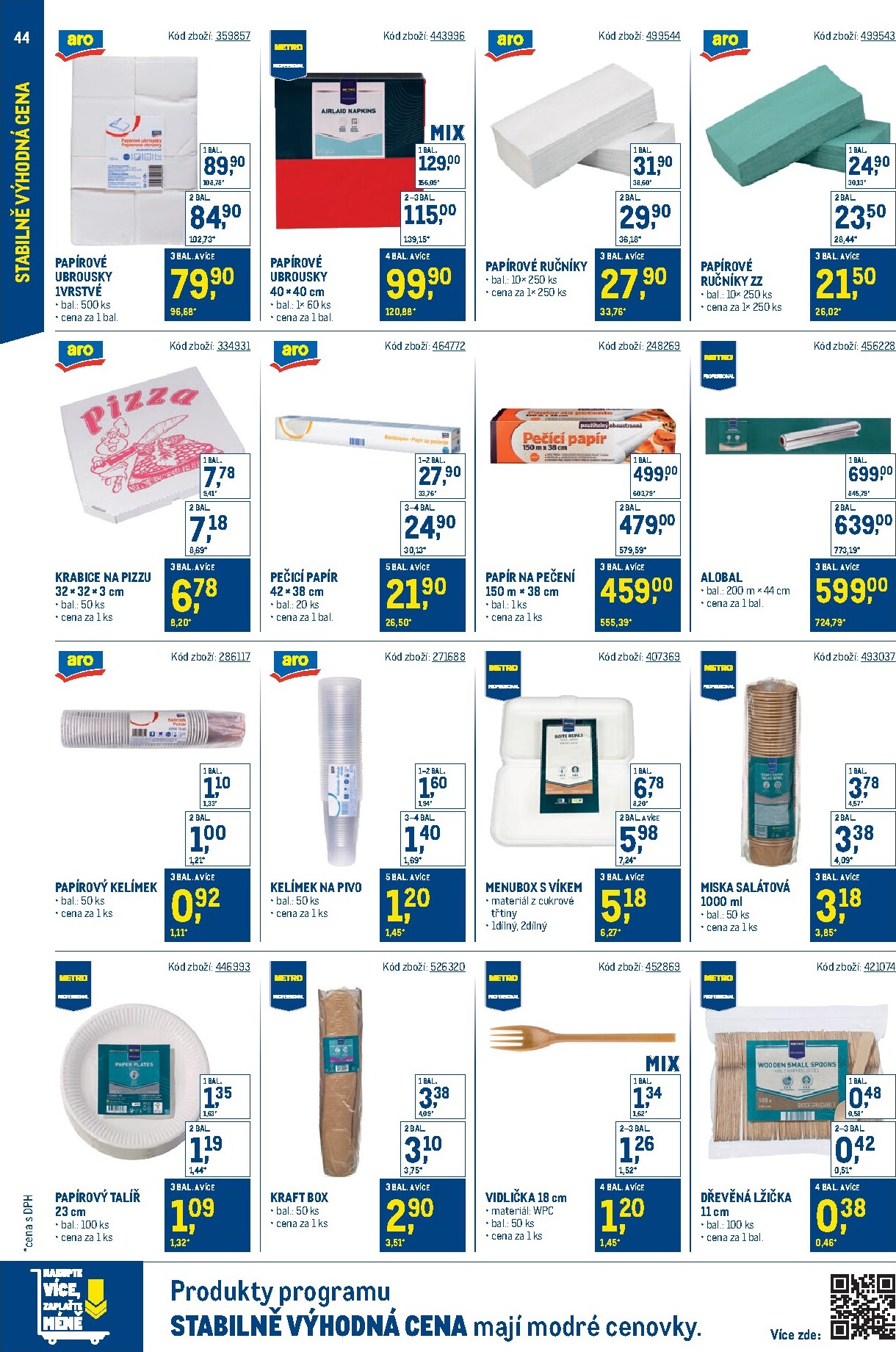 makro - Aktuální Makro - Stabilně výhodná cena Cash & Carry leták platný od pondělí 18.05.2026 do čtvrtka 31.12.2026 - page: 44