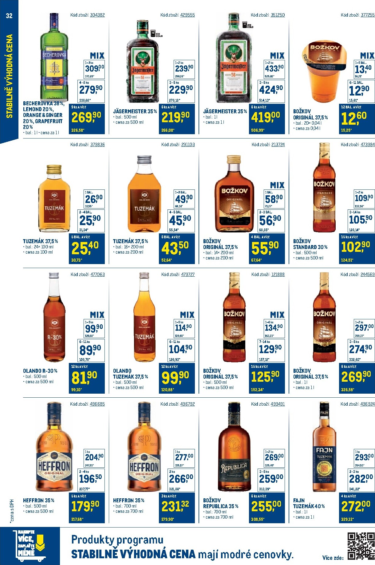 makro - Aktuální Makro - Stabilně výhodná cena Cash & Carry leták platný od pondělí 18.05.2026 do čtvrtka 31.12.2026 - page: 32