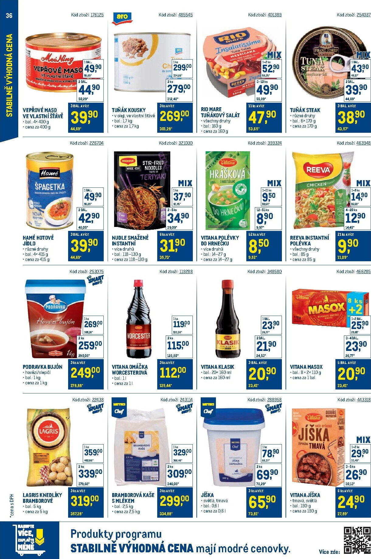 makro - Aktuální Makro - Stabilně výhodná cena Cash & Carry leták platný od pondělí 18.05.2026 do čtvrtka 31.12.2026 - page: 36