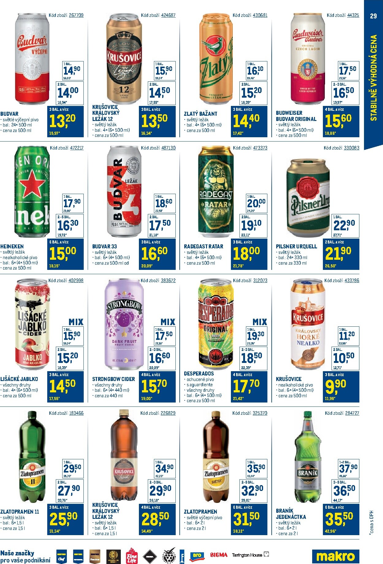 makro - Aktuální Makro - Stabilně výhodná cena Cash & Carry leták platný od pondělí 18.05.2026 do čtvrtka 31.12.2026 - page: 29