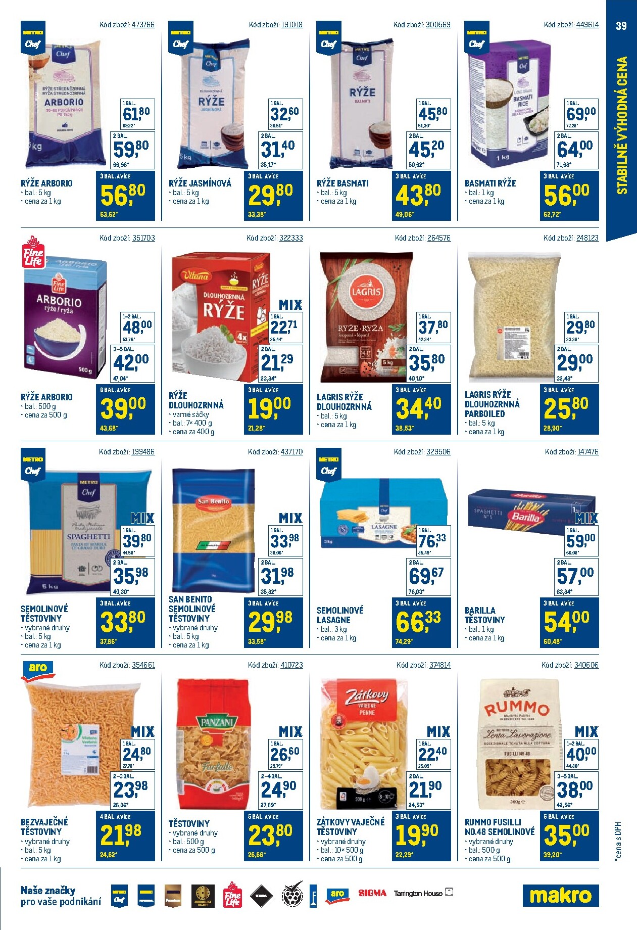 makro - Aktuální Makro - Stabilně výhodná cena Cash & Carry leták platný od pondělí 18.05.2026 do čtvrtka 31.12.2026 - page: 39