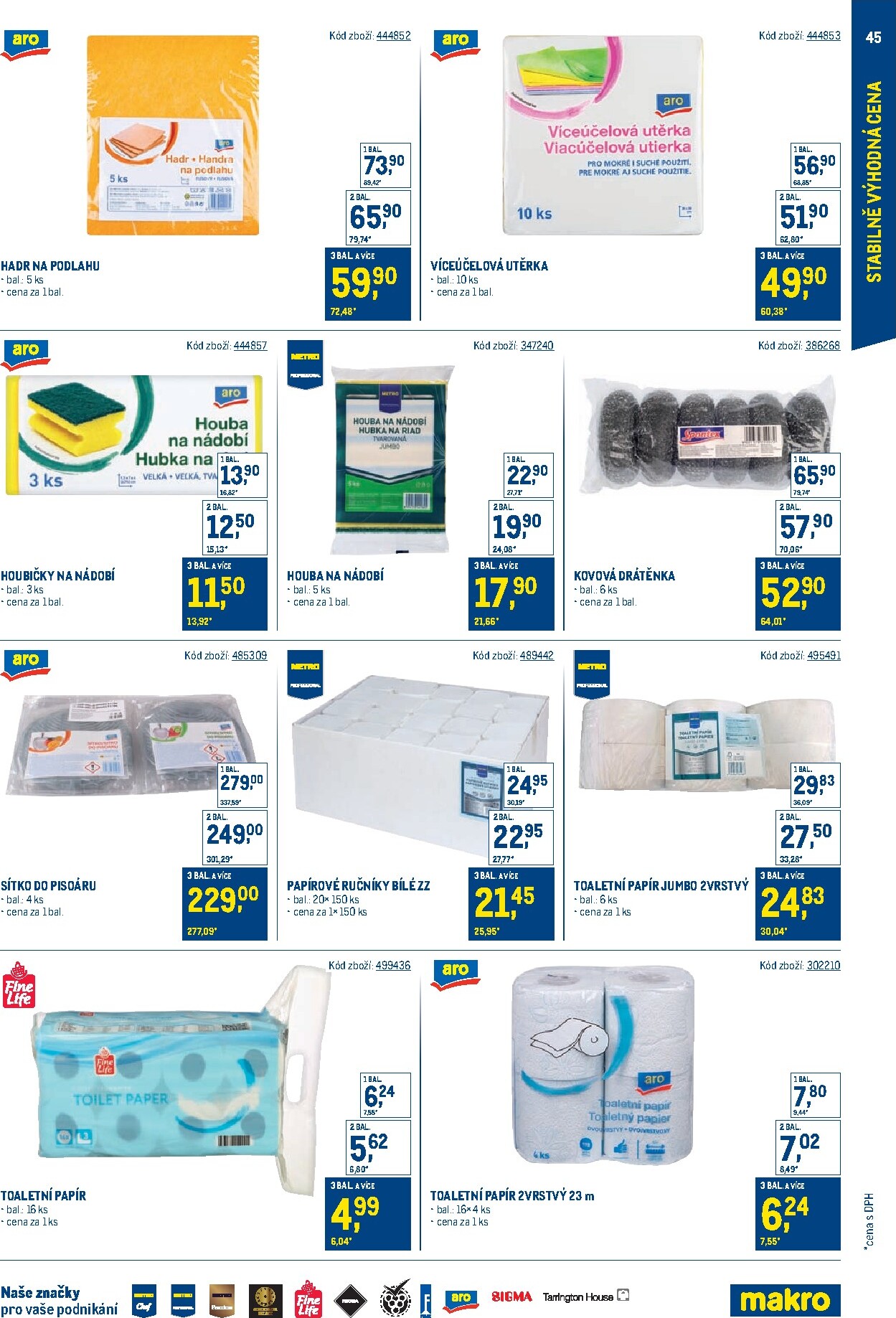 makro - Aktuální Makro - Stabilně výhodná cena Cash & Carry leták platný od pondělí 18.05.2026 do čtvrtka 31.12.2026 - page: 45