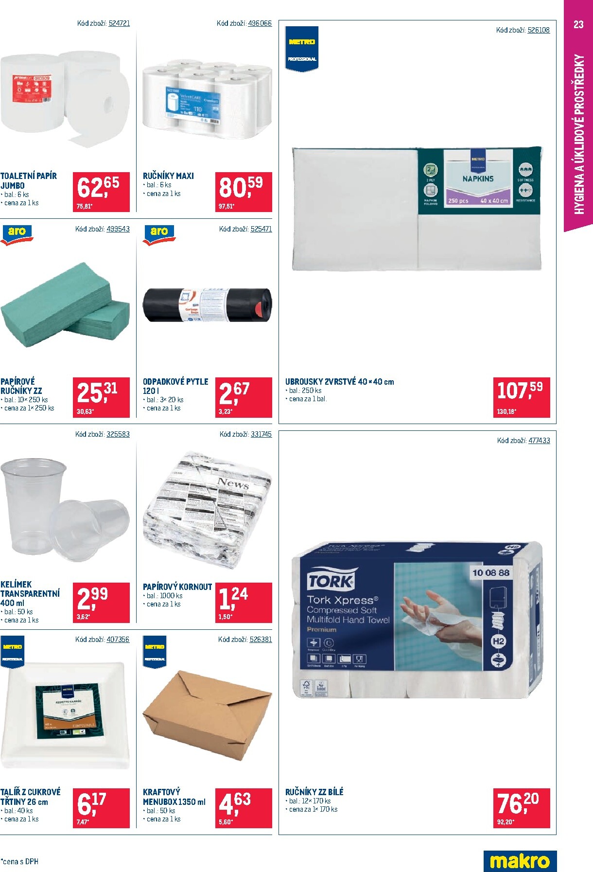 makro - Aktuální Makro - Gastronomie Distribuce leták platný od úterý 28.07.2026 do pondělí 10.08.2026 - page: 23