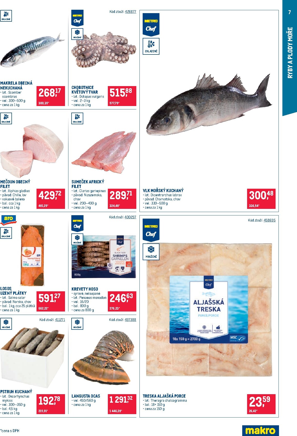makro - Aktuální Makro - Gastronomie Distribuce leták platný od úterý 28.07.2026 do pondělí 10.08.2026 - page: 7