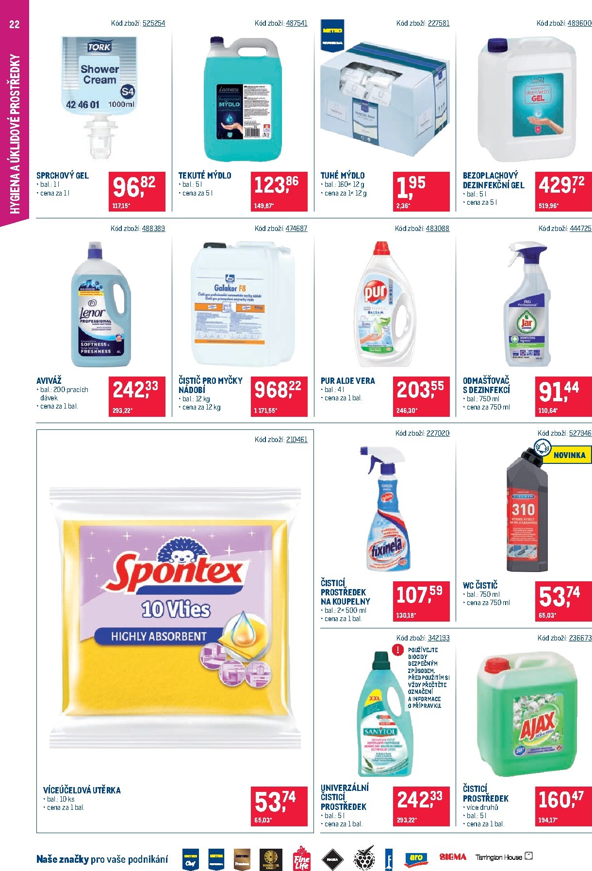 makro - Aktuální Makro - Gastronomie Distribuce leták platný od úterý 28.07.2026 do pondělí 10.08.2026 - page: 22