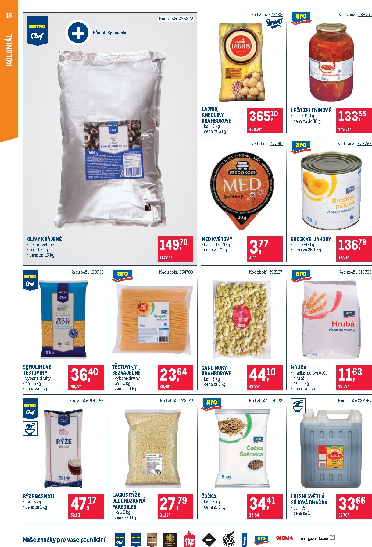 makro - Aktuální Makro - Gastronomie Distribuce leták platný od úterý 28.07.2026 do pondělí 10.08.2026 - page: 16