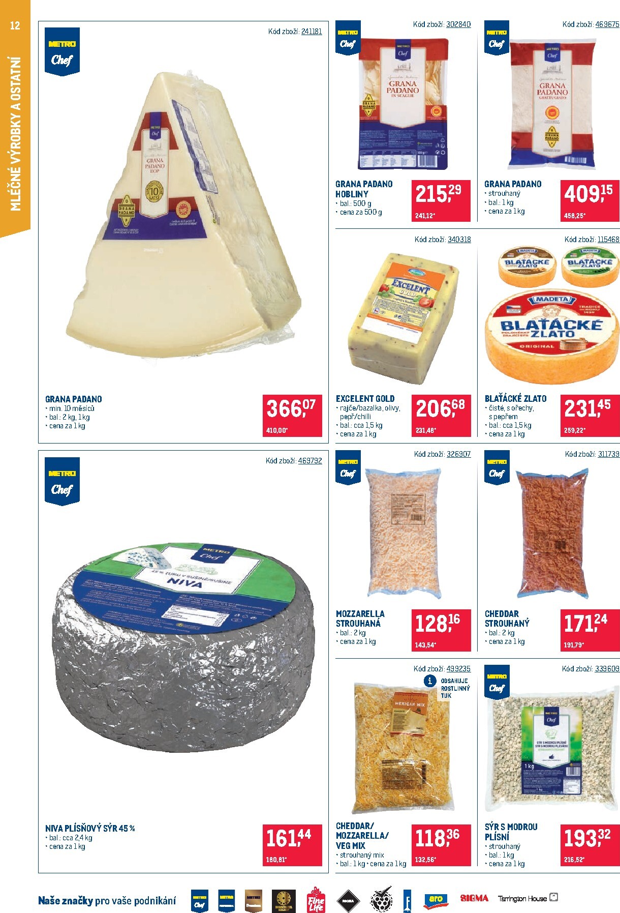 makro - Aktuální Makro - Gastronomie Distribuce leták platný od úterý 28.07.2026 do pondělí 10.08.2026 - page: 12