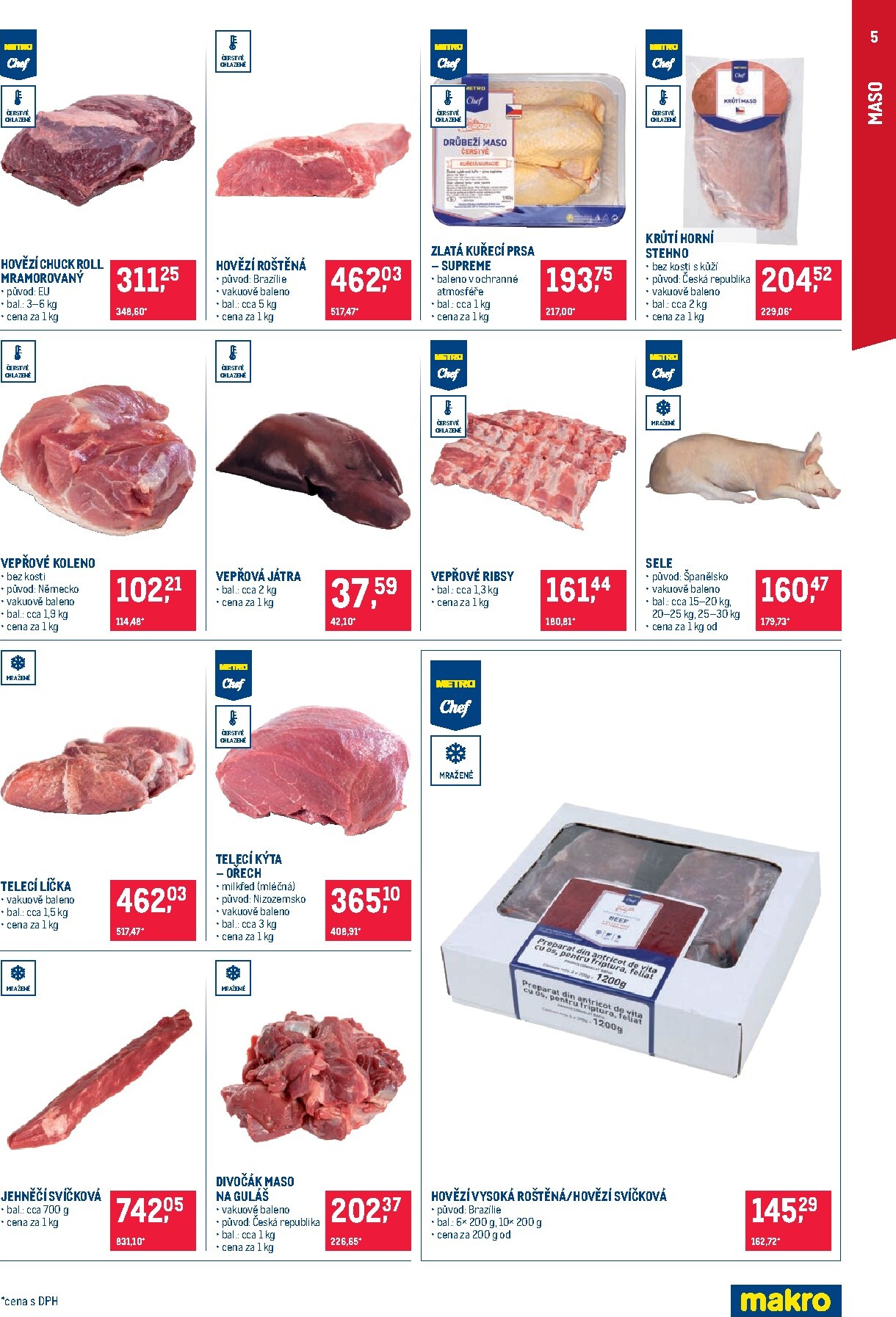 makro - Aktuální Makro - Gastronomie Distribuce leták platný od úterý 28.07.2026 do pondělí 10.08.2026 - page: 5