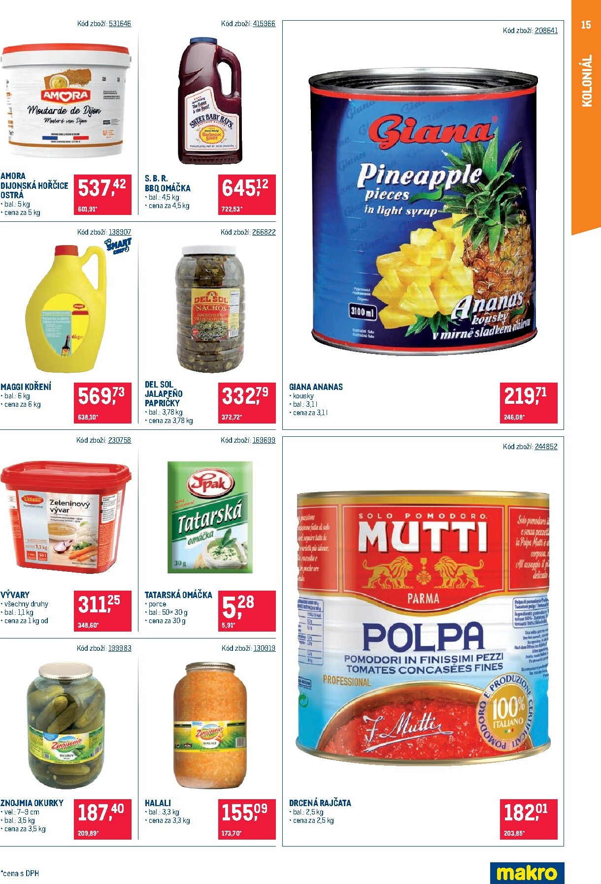 makro - Aktuální Makro - Gastronomie Distribuce leták platný od úterý 28.07.2026 do pondělí 10.08.2026 - page: 15