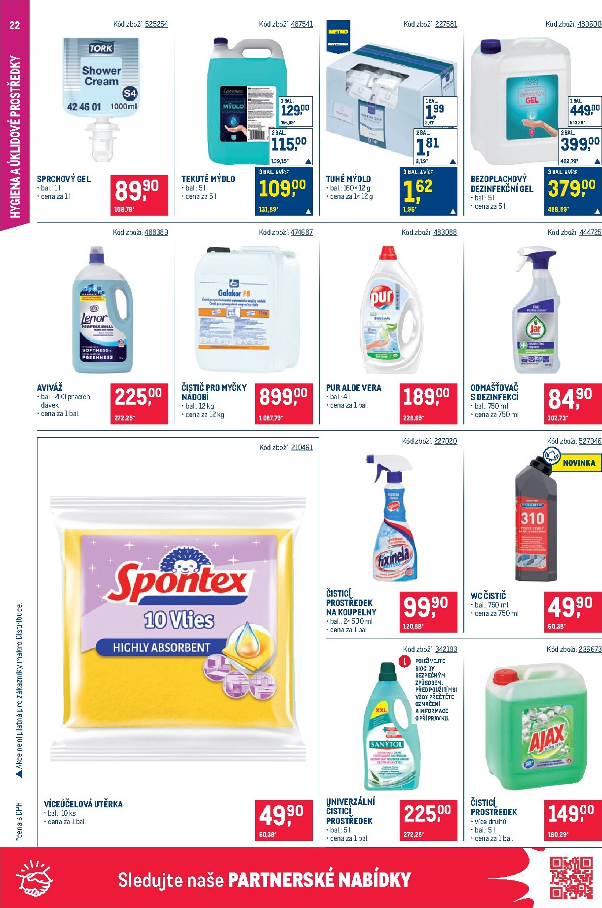 makro - Aktuální Makro - Gastronomie Cash & Carry leták platný od středy 29.07.2026 do úterý 11.08.2026 - page: 22
