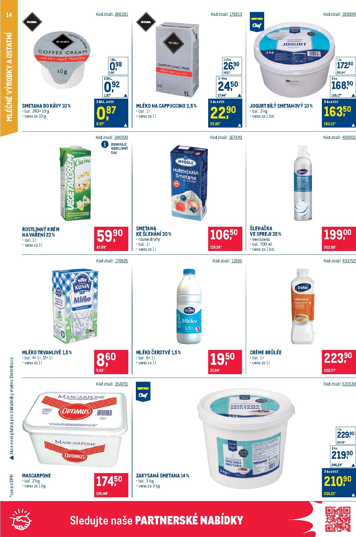 makro - Aktuální Makro - Gastronomie Cash & Carry leták platný od středy 29.07.2026 do úterý 11.08.2026 - page: 14