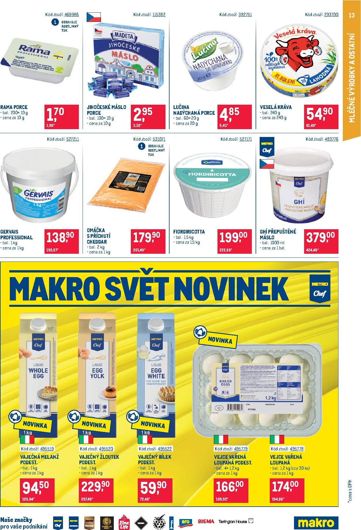makro - Aktuální Makro - Gastronomie Cash & Carry leták platný od středy 29.07.2026 do úterý 11.08.2026 - page: 13