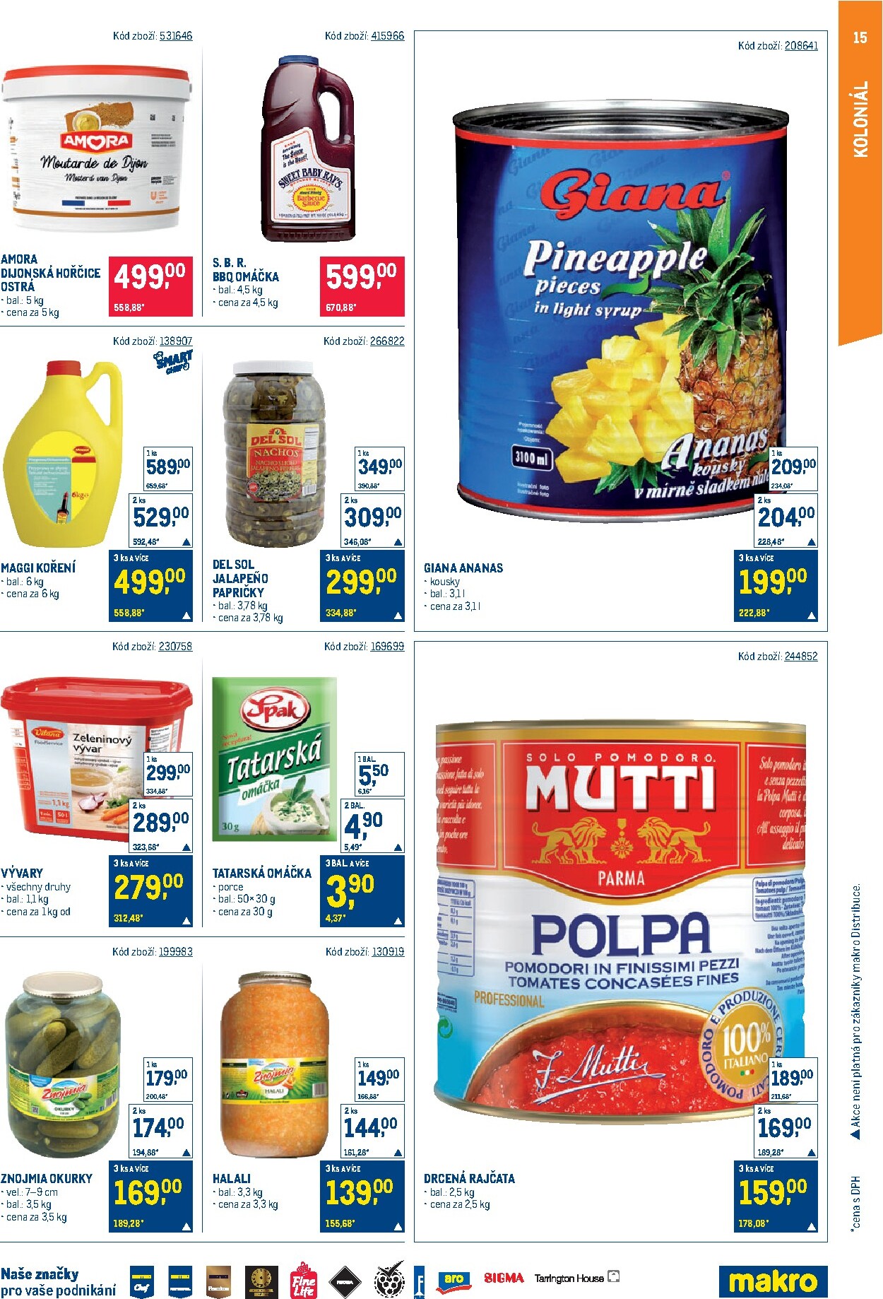 makro - Aktuální Makro - Gastronomie Cash & Carry leták platný od středy 29.07.2026 do úterý 11.08.2026 - page: 15