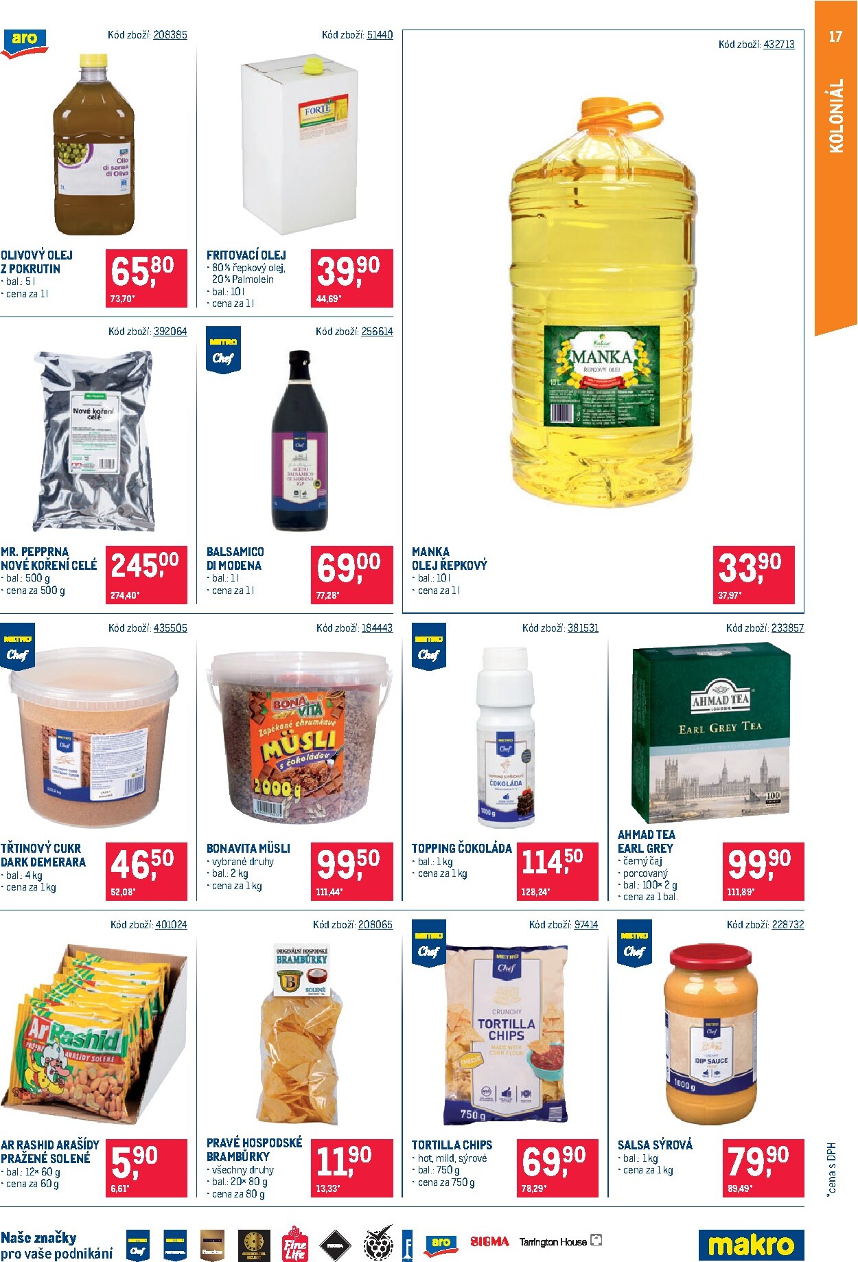 makro - Aktuální Makro - Gastronomie Cash & Carry leták platný od středy 29.07.2026 do úterý 11.08.2026 - page: 17
