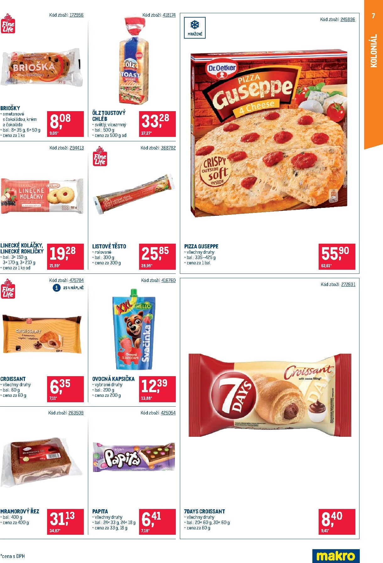 makro - Aktuální Makro - Maloobchod Distribuce leták platný od úterý 28.07.2026 do pondělí 10.08.2026 - page: 7