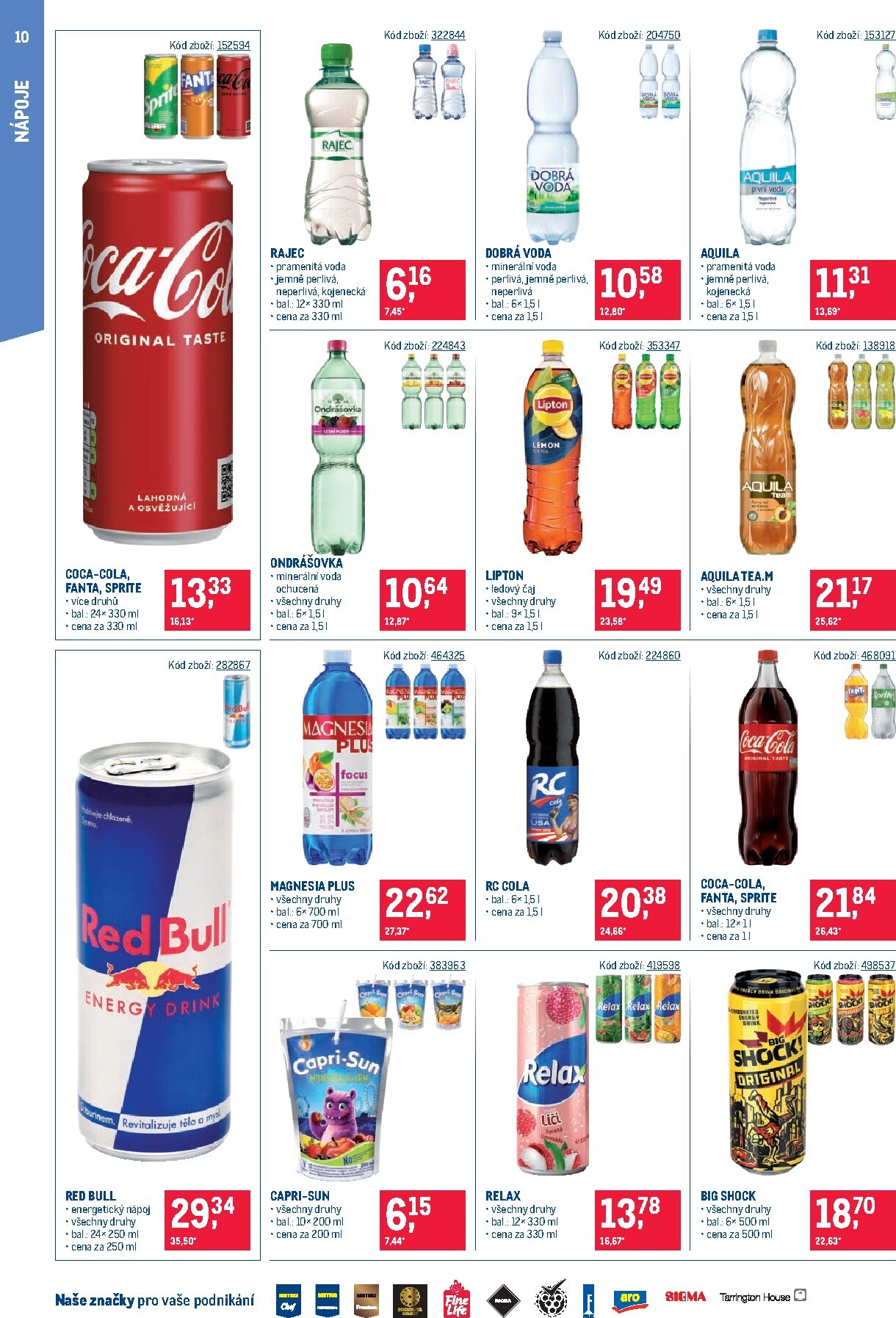 makro - Aktuální Makro - Maloobchod Distribuce leták platný od úterý 28.07.2026 do pondělí 10.08.2026 - page: 10
