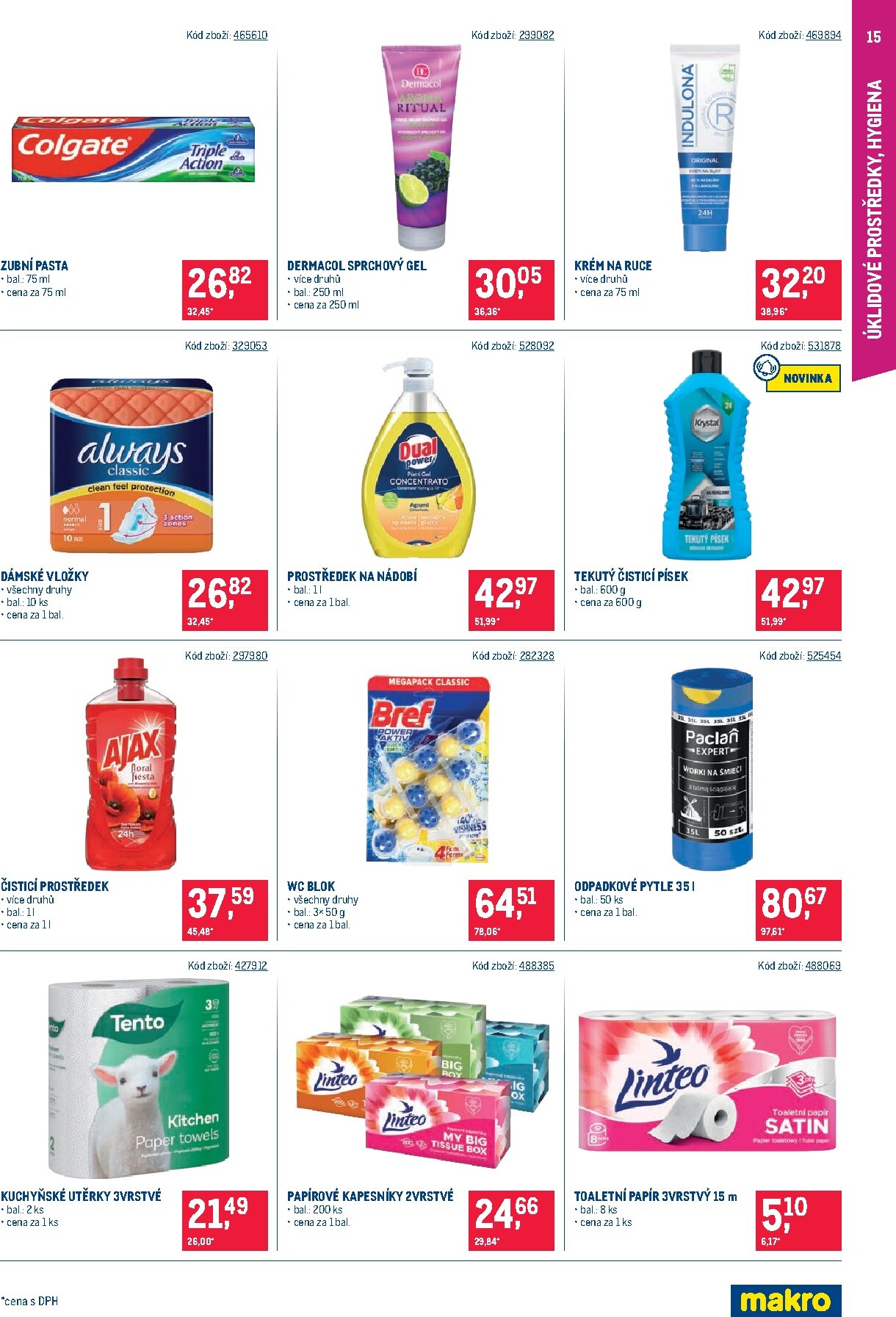 makro - Aktuální Makro - Maloobchod Distribuce leták platný od úterý 28.07.2026 do pondělí 10.08.2026 - page: 15