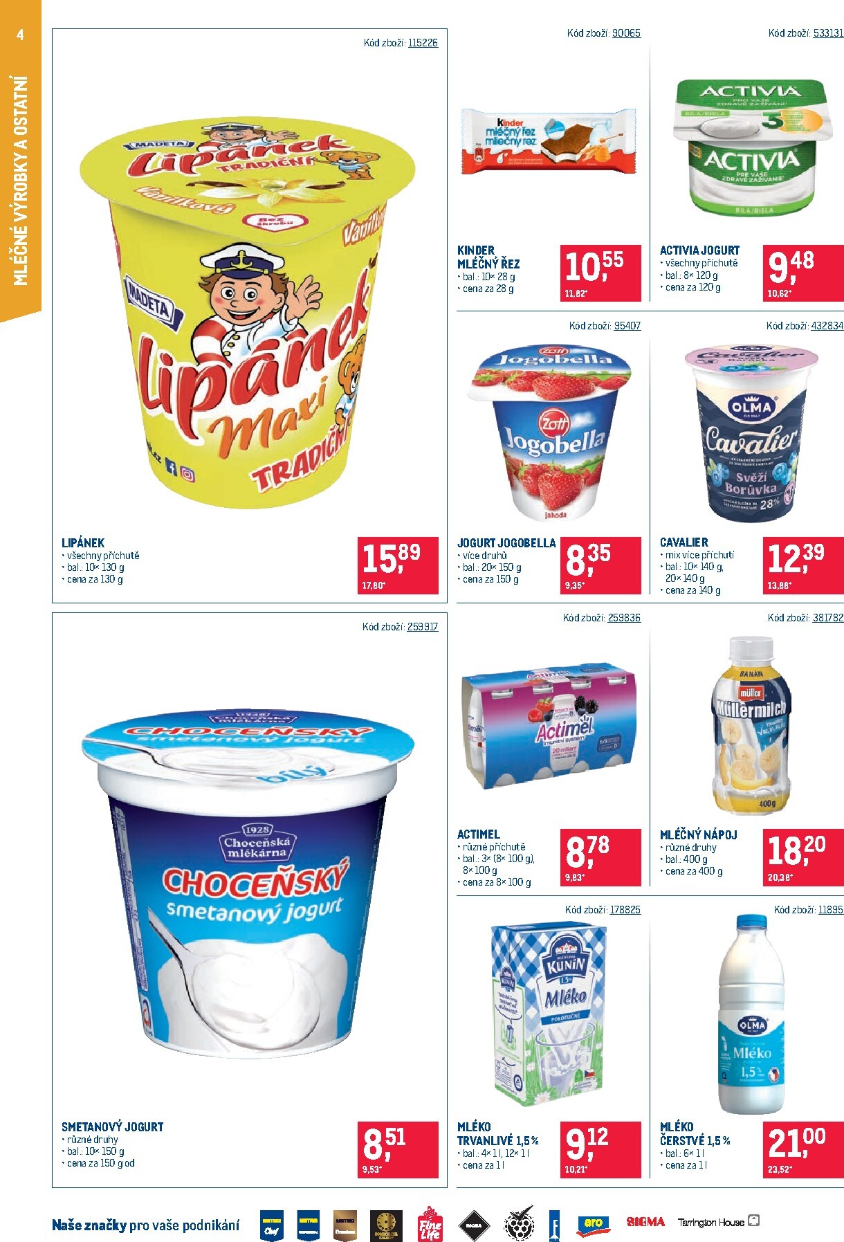 makro - Aktuální Makro - Maloobchod Distribuce leták platný od úterý 28.07.2026 do pondělí 10.08.2026 - page: 4