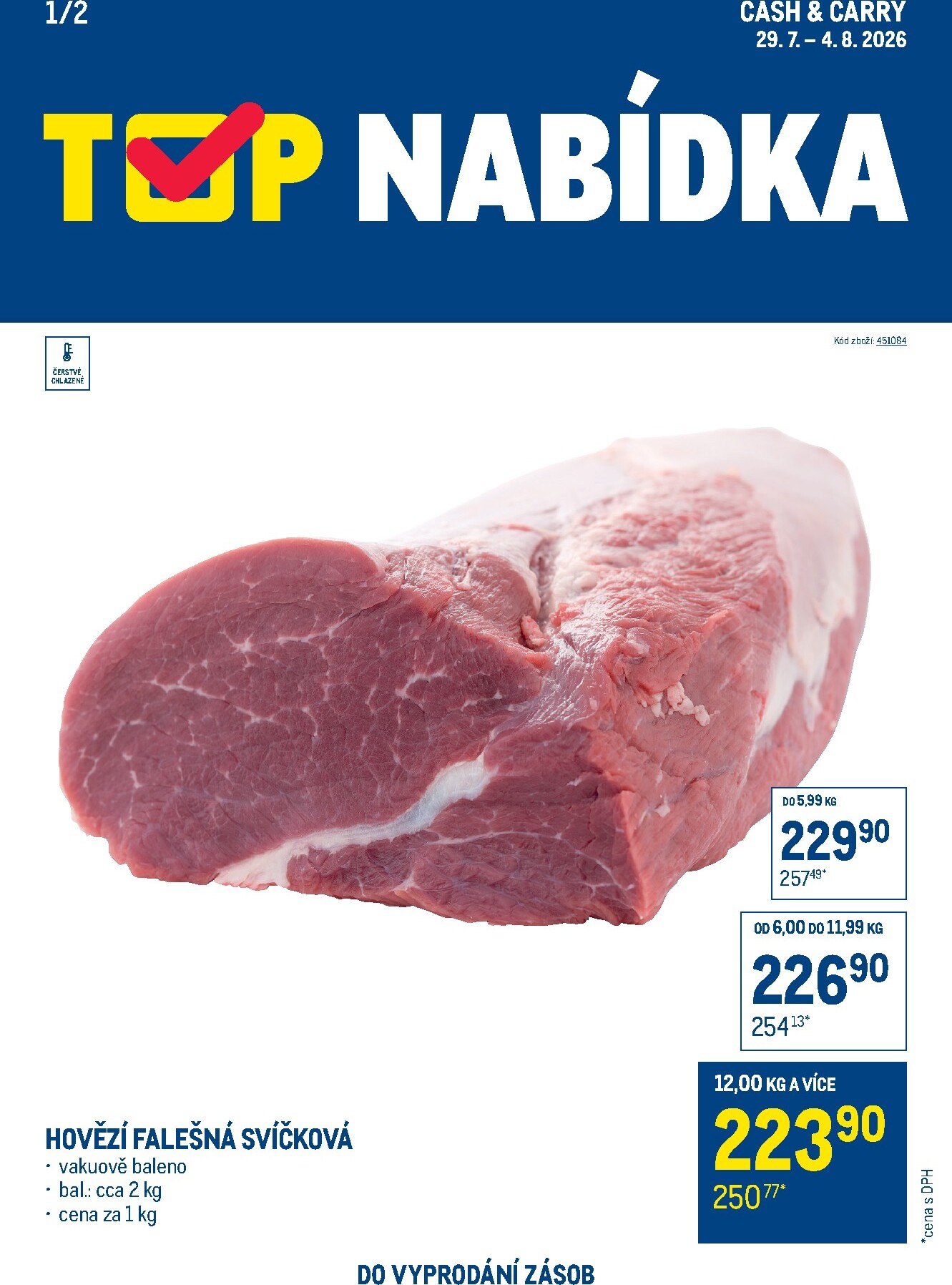 makro - Aktuální Makro leták platný od středy 29.07.2026 do úterý 04.08.2026 - page: 1