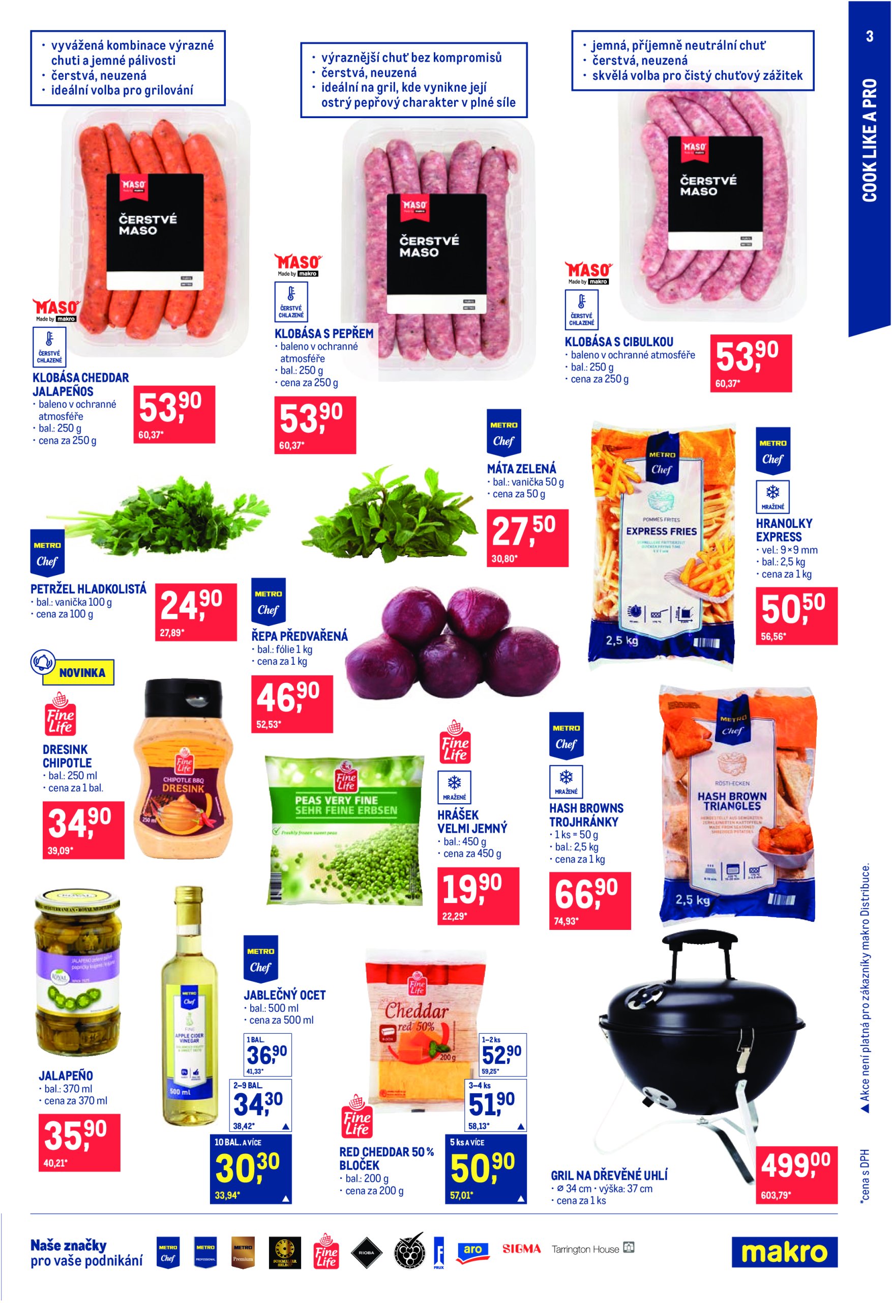 makro - Leták Makro - Pro milovníky jídla od 04.06. do 17.06. - page: 3
