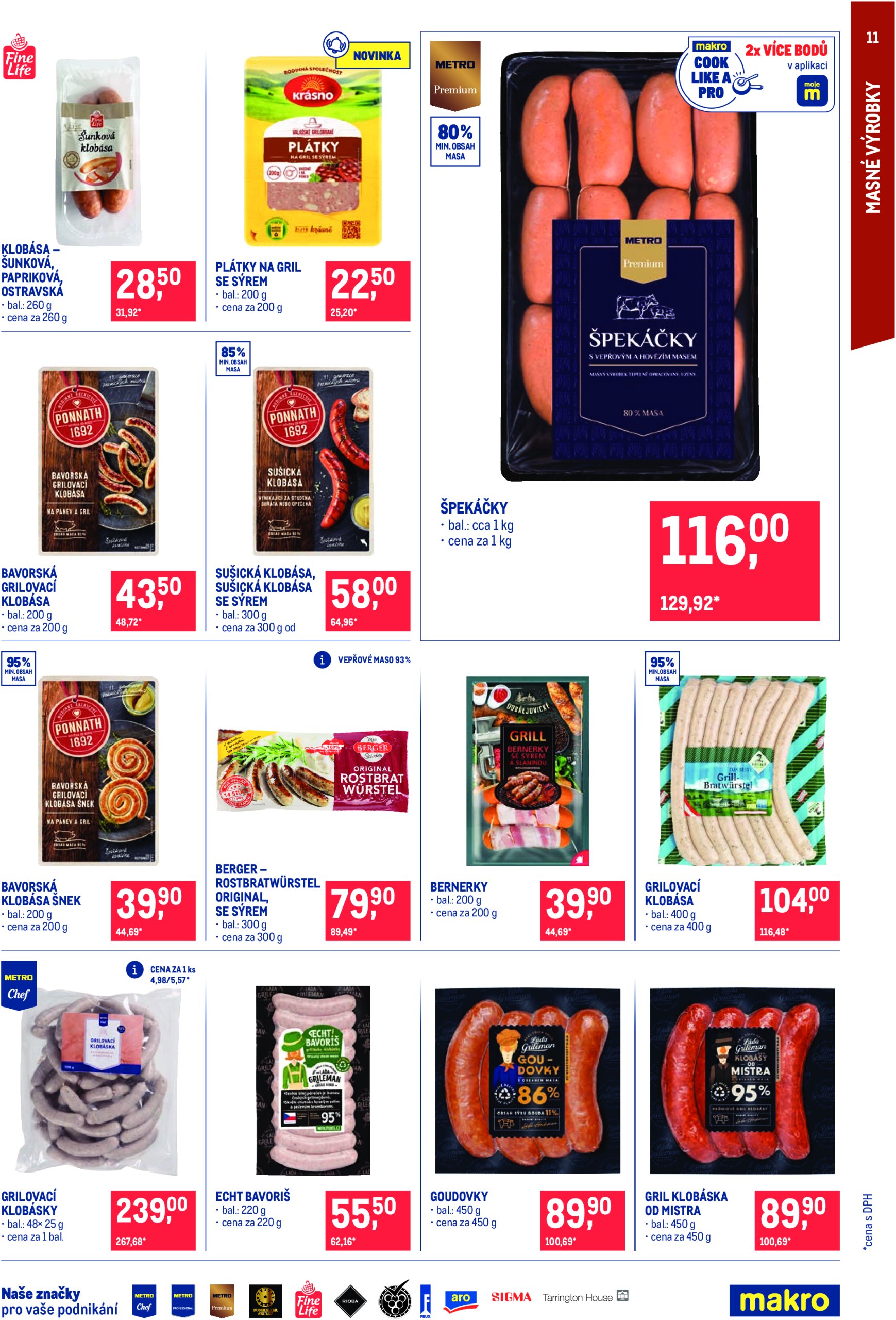 makro - Leták Makro - Pro milovníky jídla od 04.06. do 17.06. - page: 11