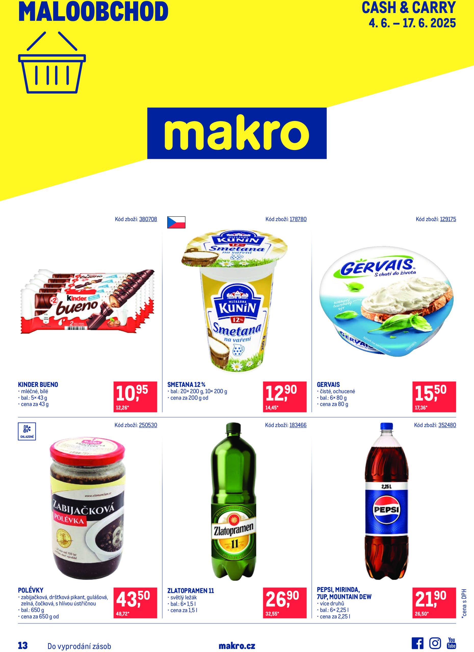 makro - Leták Makro - Maloobchod od 04.06. do 17.06.