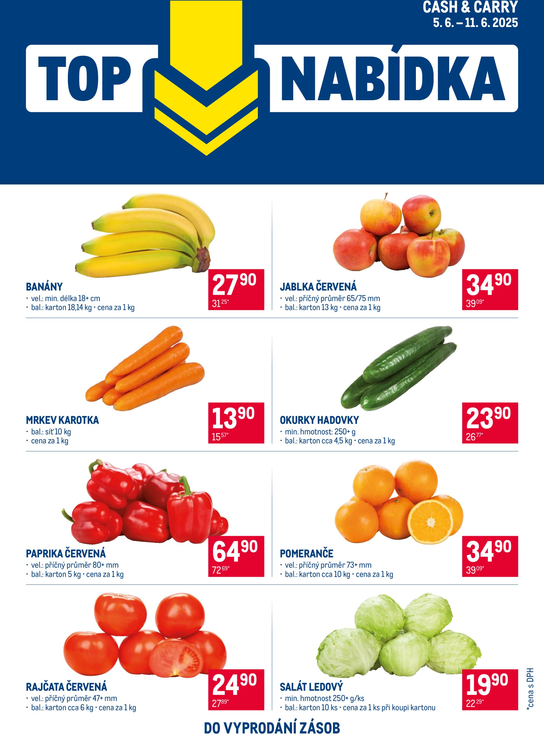 makro - Leták Makro - TOP ovoce a zelenina od 05.06. do 11.06.