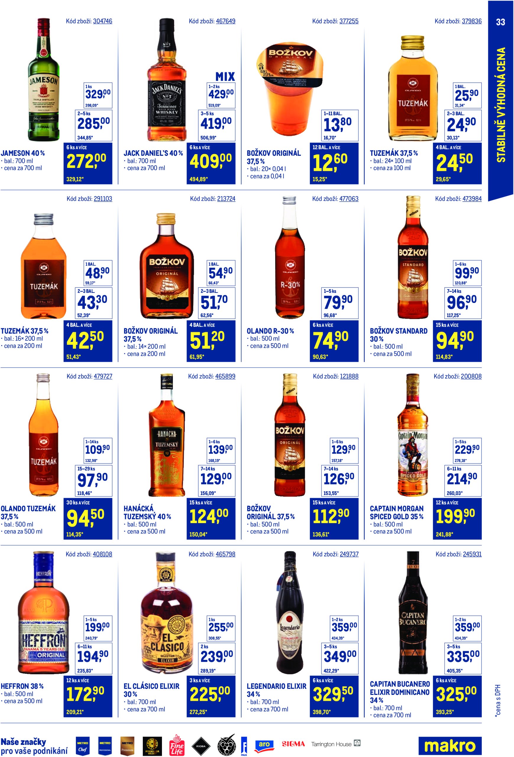 makro - Leták Makro - Stabilně výhodná cena Maloobchod od 21.05. do 29.07. - page: 33 makro - Leták Makro - Stabilně výhodná cena Maloobchod od 21.05. do 29.07. - page: 33