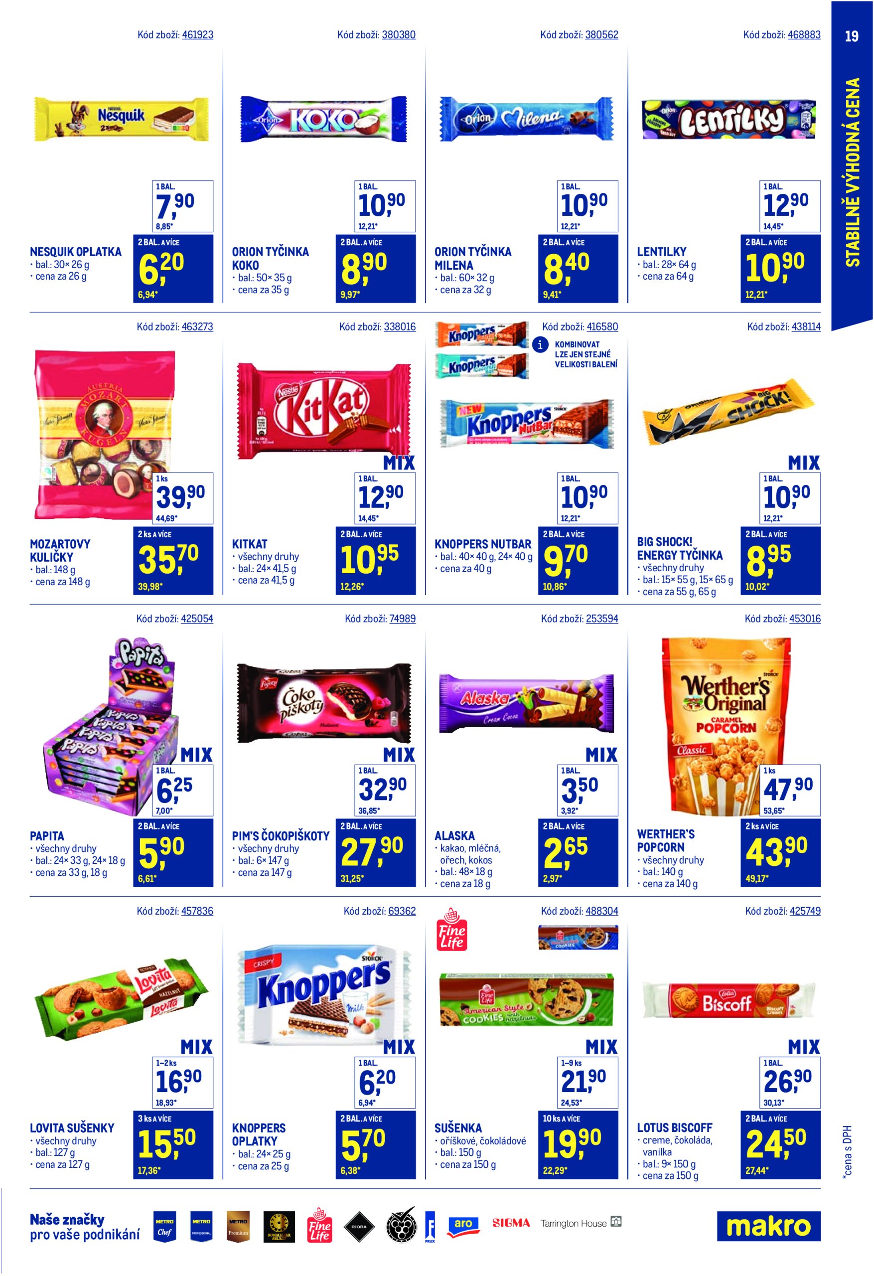 makro - Leták Makro - Stabilně výhodná cena Maloobchod od 21.05. do 29.07. - page: 19 makro - Leták Makro - Stabilně výhodná cena Maloobchod od 21.05. do 29.07. - page: 19