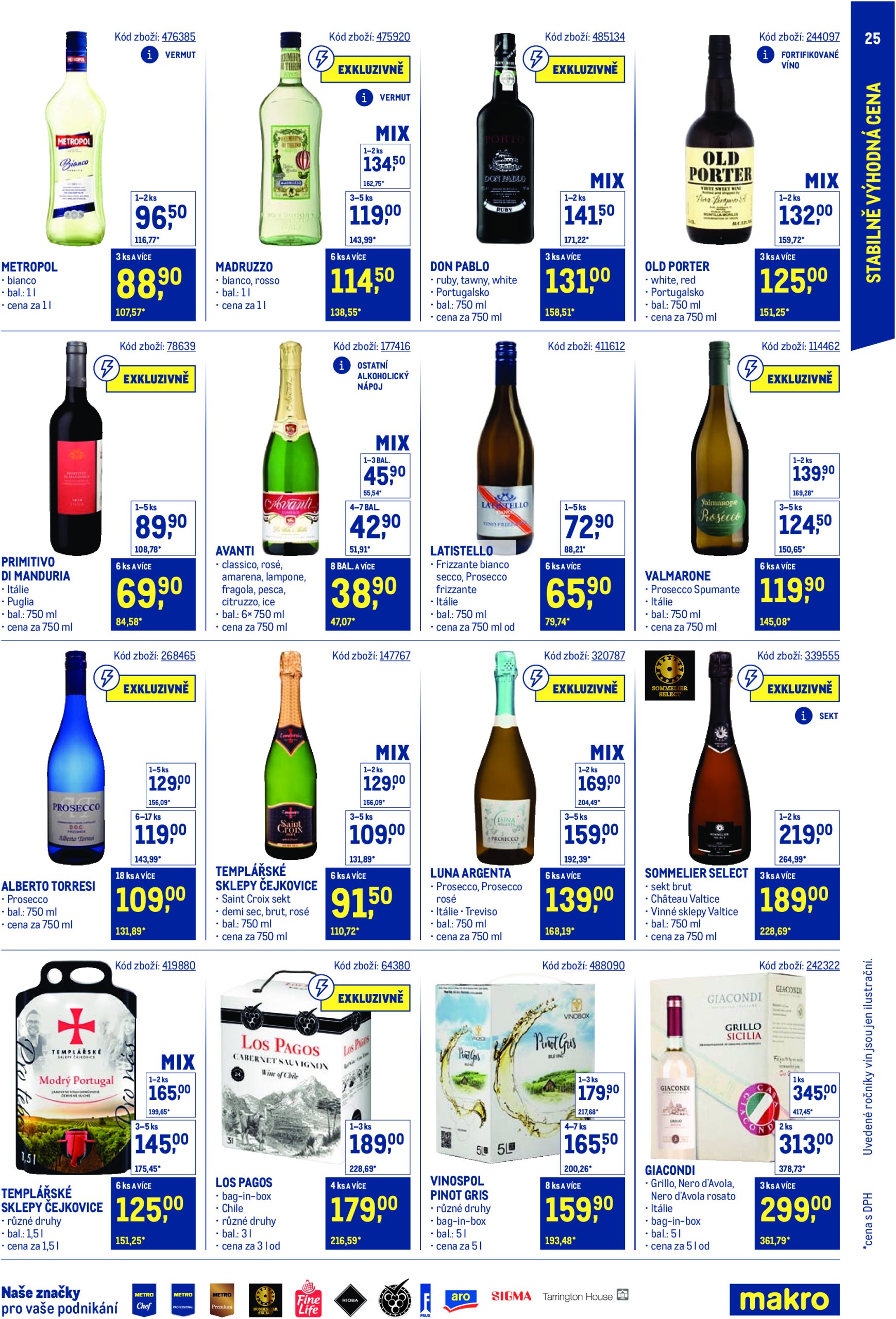 makro - Leták Makro - Stabilně výhodná cena Maloobchod od 21.05. do 29.07. - page: 25 makro - Leták Makro - Stabilně výhodná cena Maloobchod od 21.05. do 29.07. - page: 25