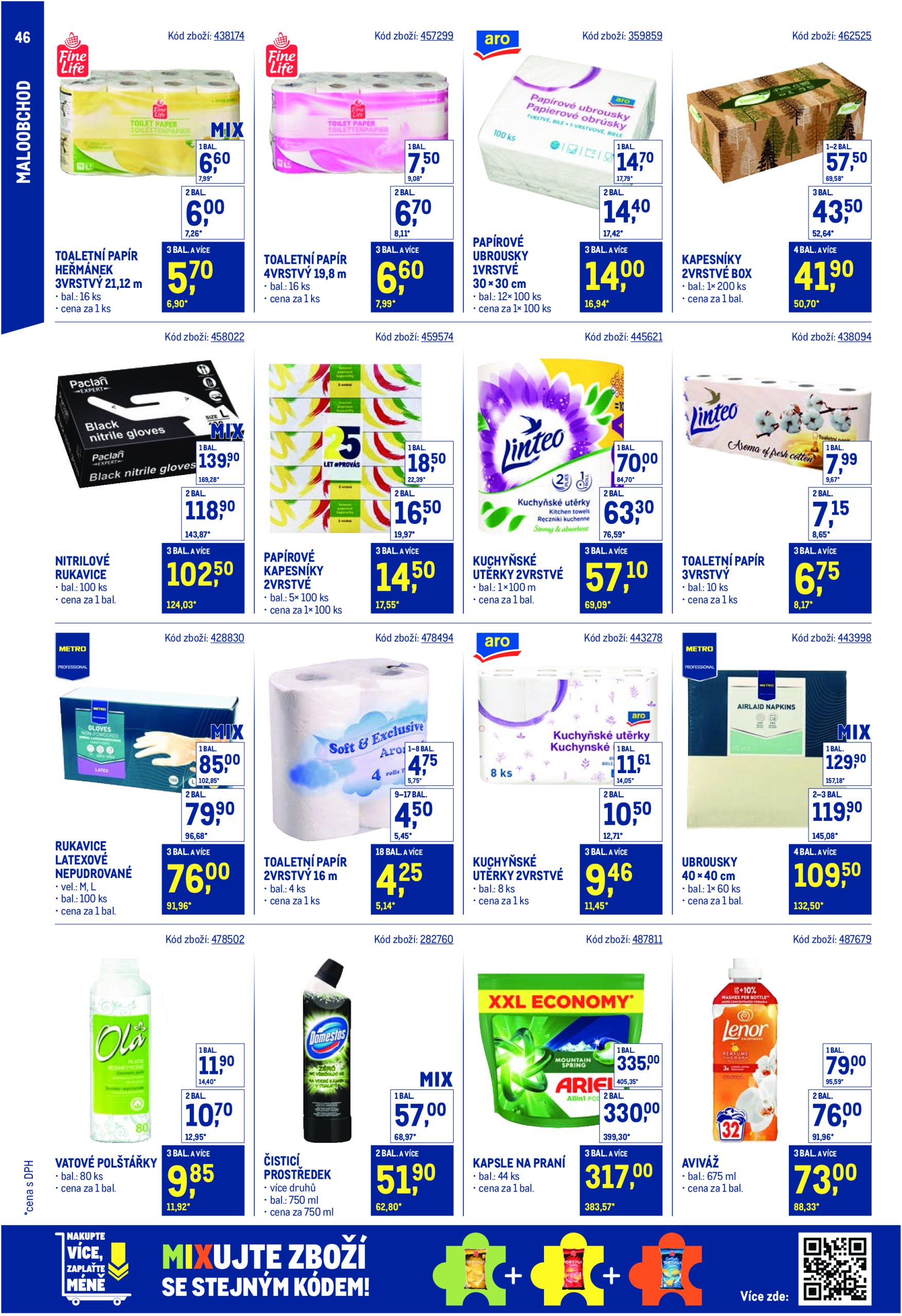 makro - Leták Makro - Stabilně výhodná cena Maloobchod od 21.05. do 29.07. - page: 46 makro - Leták Makro - Stabilně výhodná cena Maloobchod od 21.05. do 29.07. - page: 46