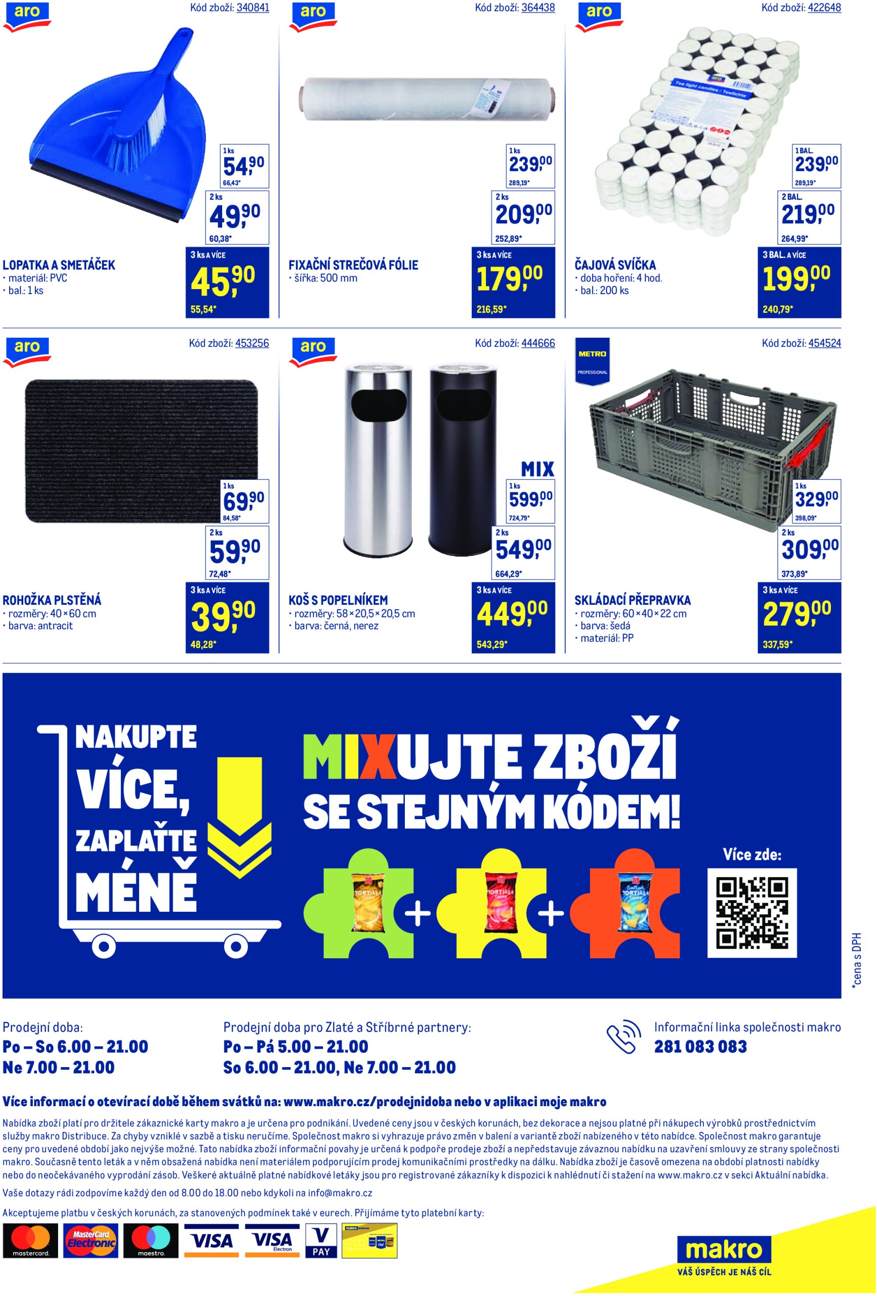 makro - Leták Makro - Stabilně výhodná cena Maloobchod od 21.05. do 29.07. - page: 48 makro - Leták Makro - Stabilně výhodná cena Maloobchod od 21.05. do 29.07. - page: 48