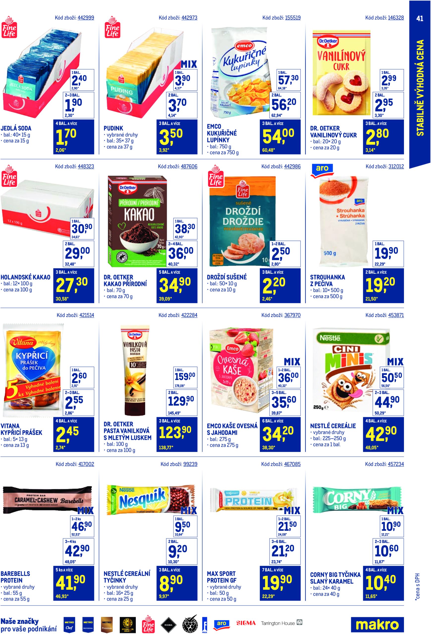 makro - Leták Makro - Stabilně výhodná cena Maloobchod od 21.05. do 29.07. - page: 41 makro - Leták Makro - Stabilně výhodná cena Maloobchod od 21.05. do 29.07. - page: 41