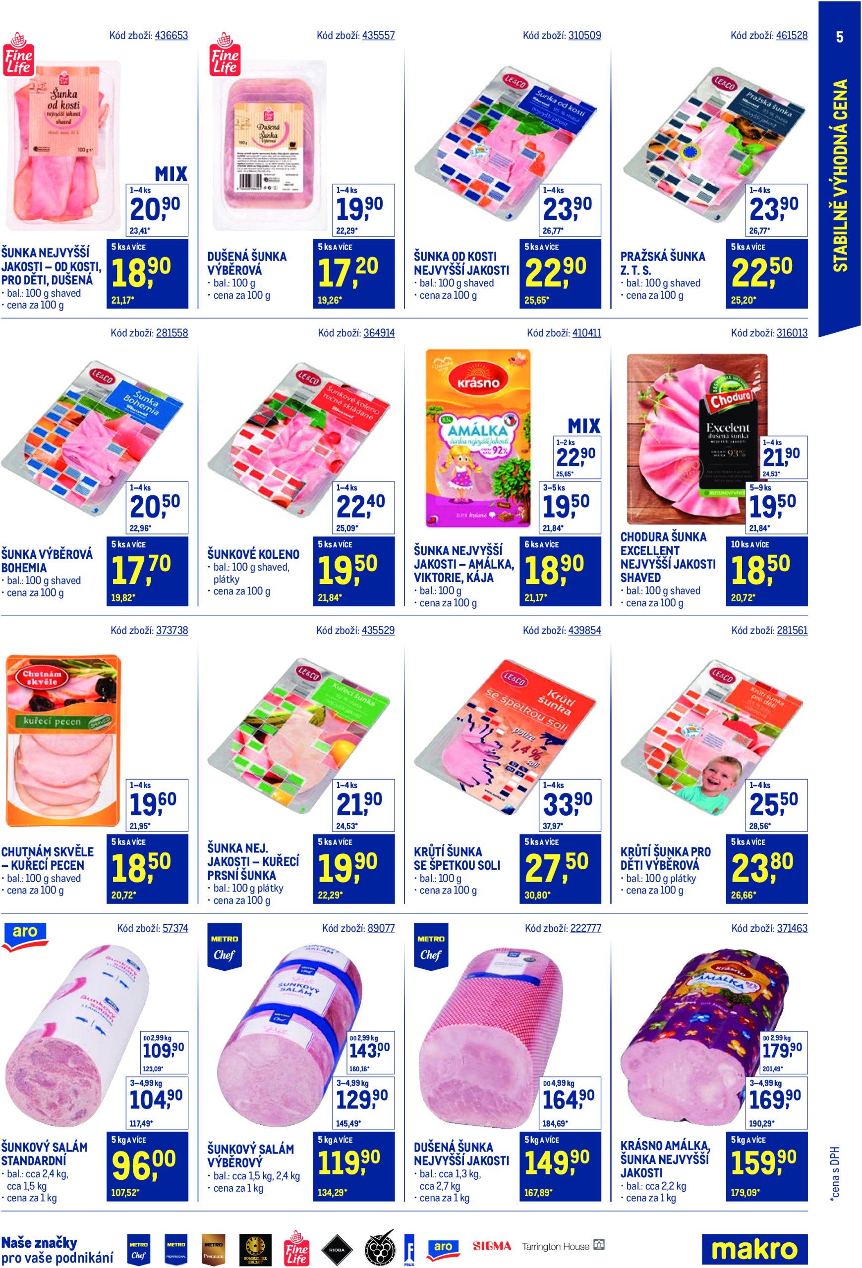 makro - Leták Makro - Stabilně výhodná cena Maloobchod od 21.05. do 29.07. - page: 5 makro - Leták Makro - Stabilně výhodná cena Maloobchod od 21.05. do 29.07. - page: 5