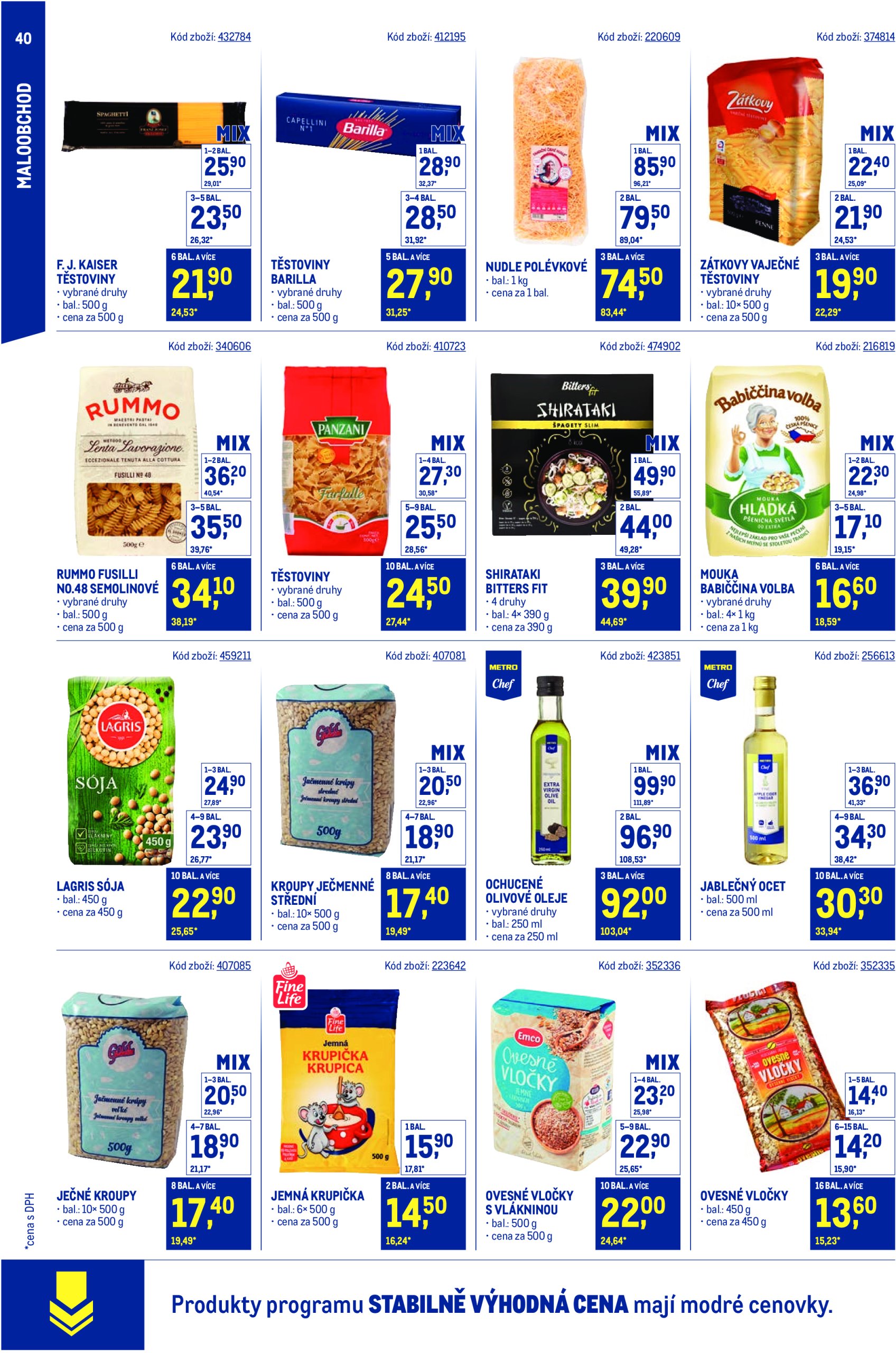 makro - Leták Makro - Stabilně výhodná cena Maloobchod od 21.05. do 29.07. - page: 40 makro - Leták Makro - Stabilně výhodná cena Maloobchod od 21.05. do 29.07. - page: 40