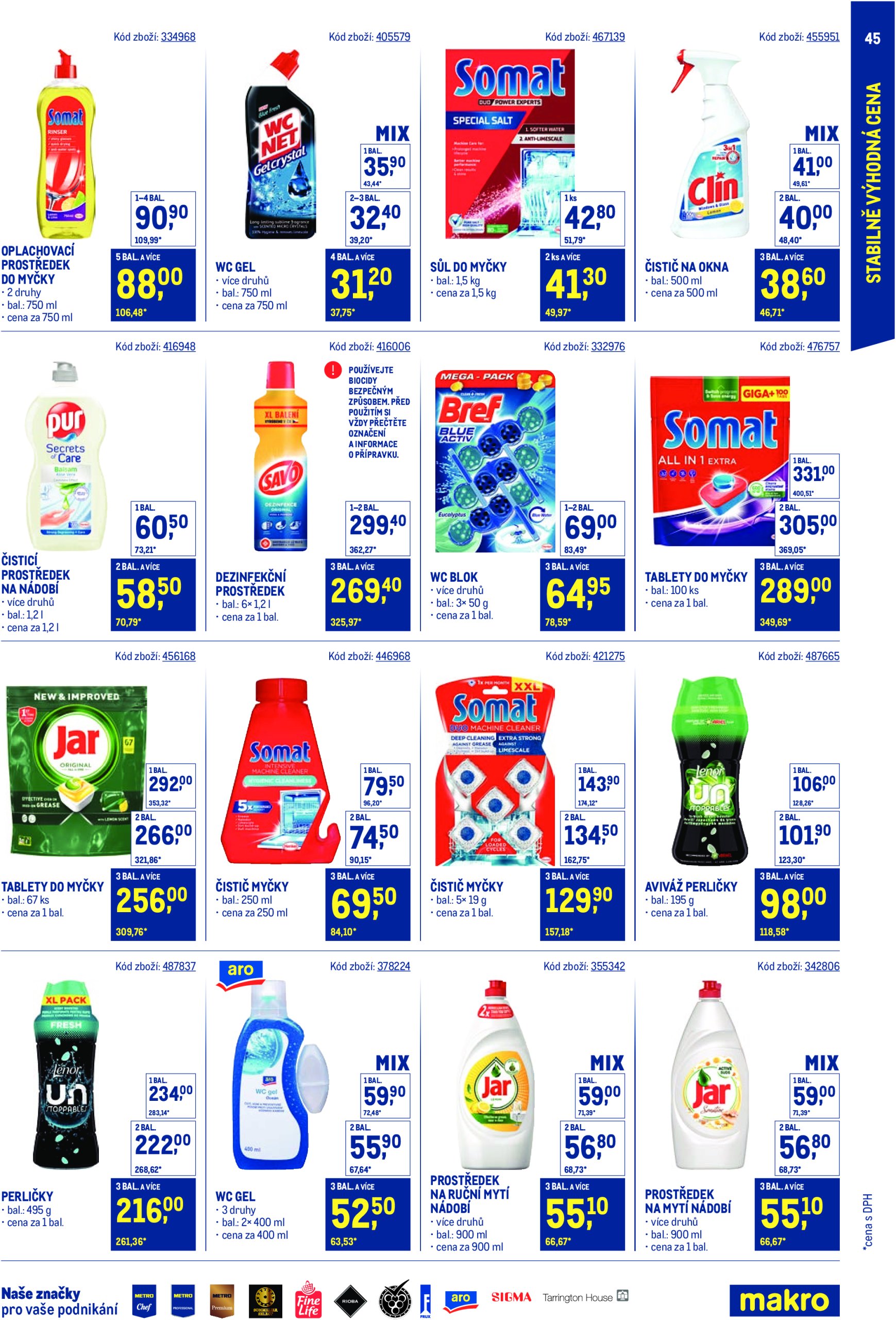 makro - Leták Makro - Stabilně výhodná cena Maloobchod od 21.05. do 29.07. - page: 45 makro - Leták Makro - Stabilně výhodná cena Maloobchod od 21.05. do 29.07. - page: 45