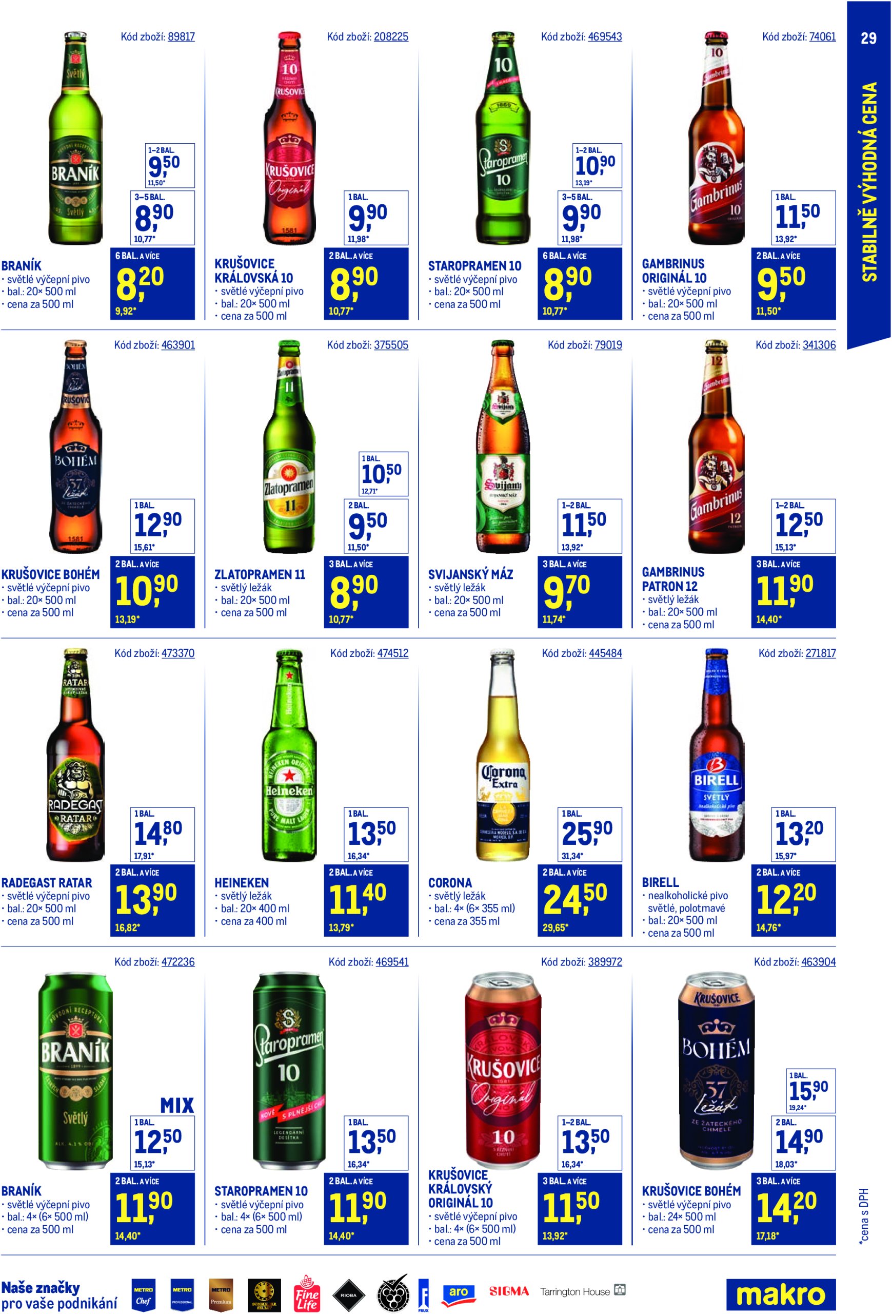 makro - Leták Makro - Stabilně výhodná cena Maloobchod od 21.05. do 29.07. - page: 29 makro - Leták Makro - Stabilně výhodná cena Maloobchod od 21.05. do 29.07. - page: 29
