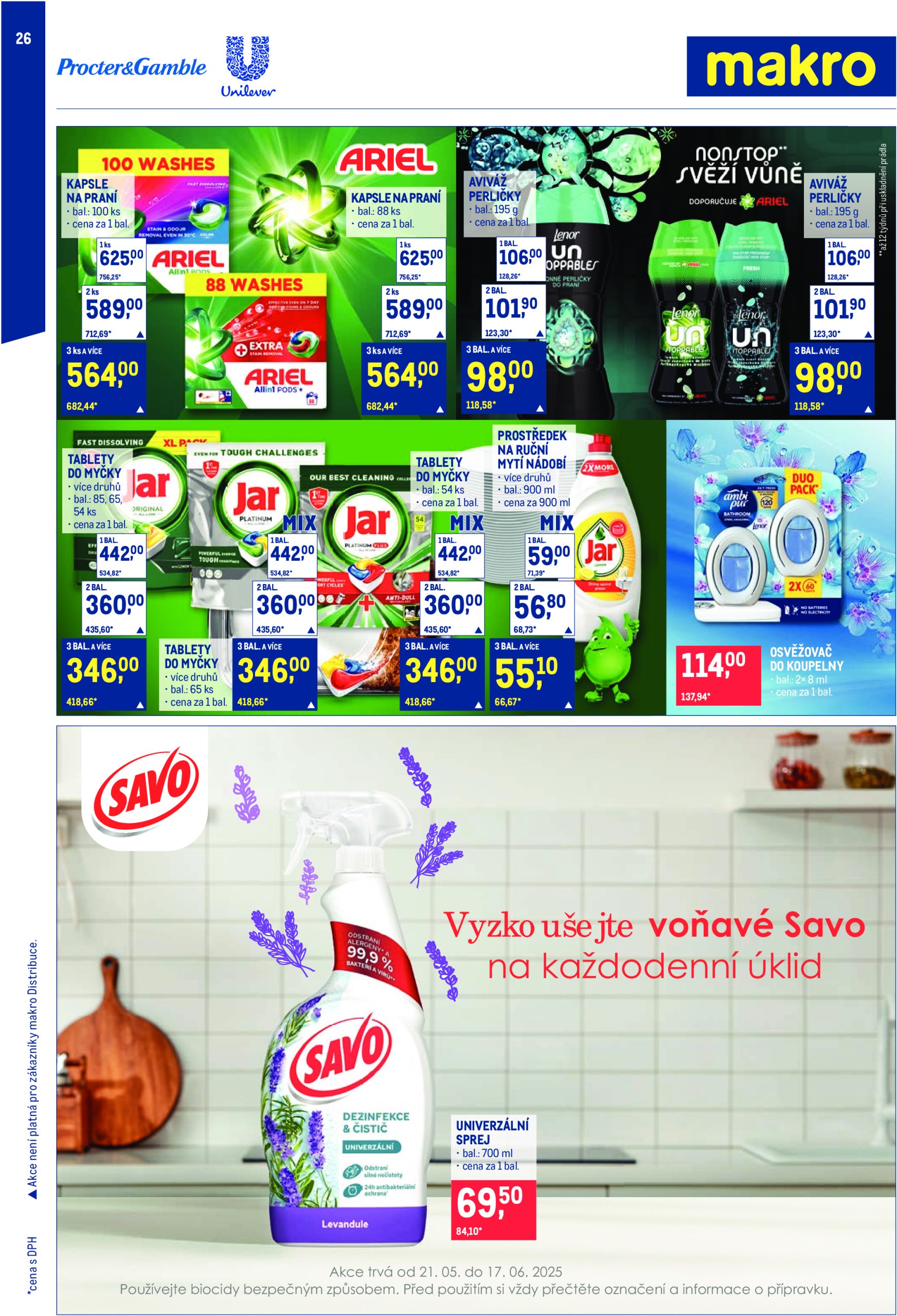 makro - Leták Makro od 21.05. do 17.06. - page: 26 makro - Leták Makro od 21.05. do 17.06. - page: 26