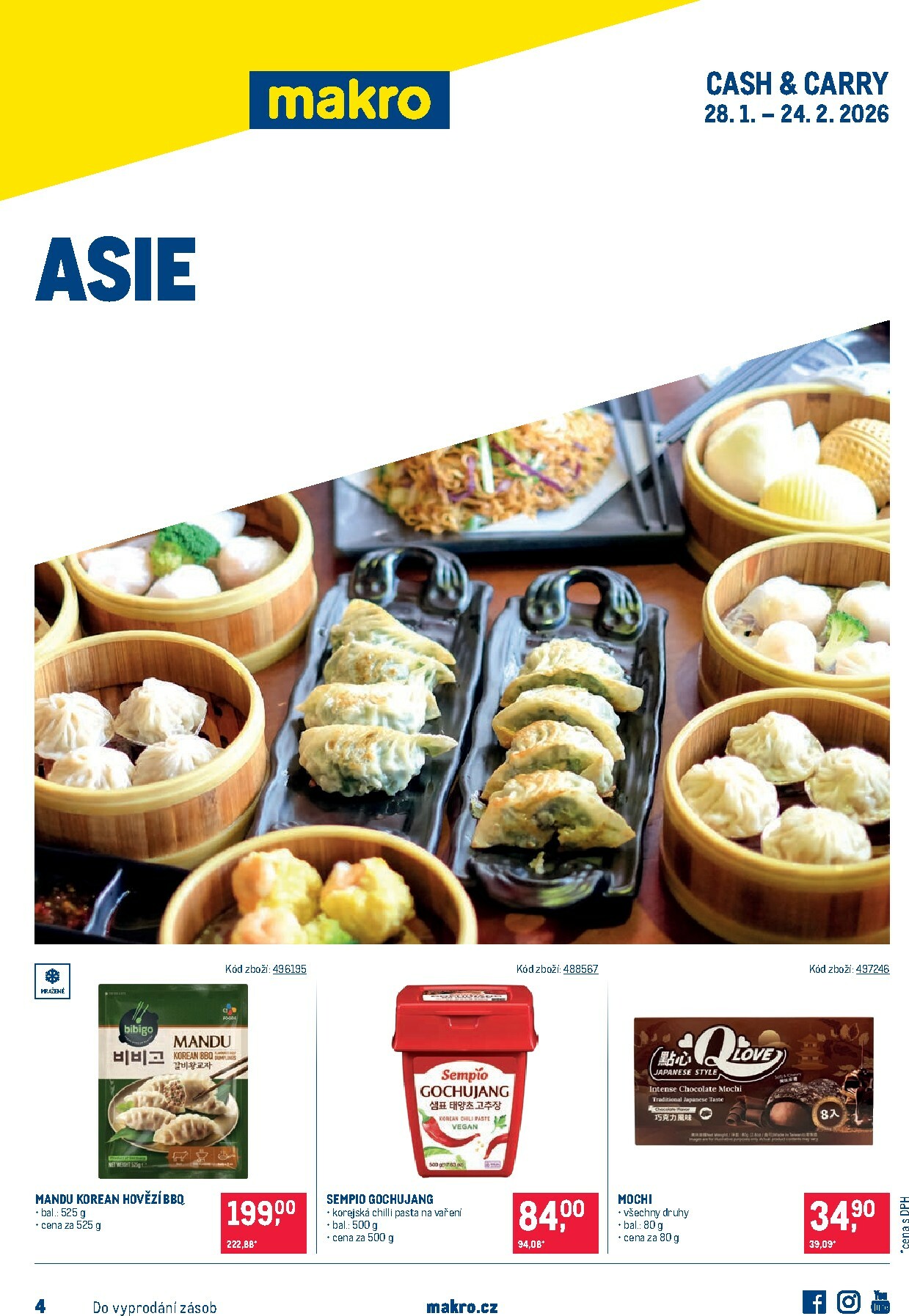 makro - Makro - Asie leták platný od středy 28.01.2026 do úterý 24.02.2026