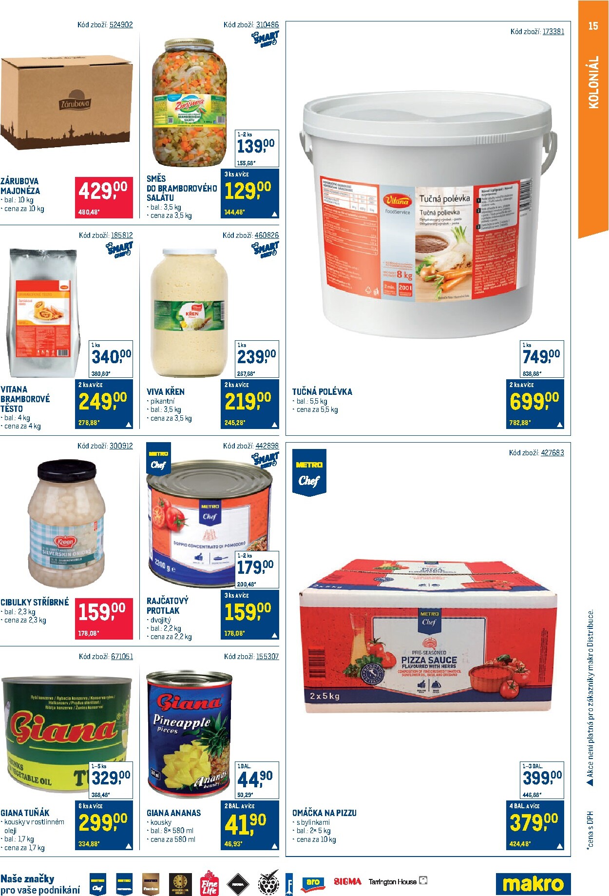 makro - Makro - Gastronomie leták platný od středy 11.03.2026 do úterý 24.03.2026 - page: 15