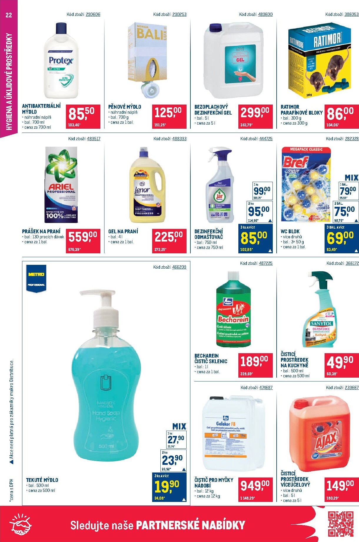 makro - Makro - Gastronomie leták platný od středy 11.03.2026 do úterý 24.03.2026 - page: 22