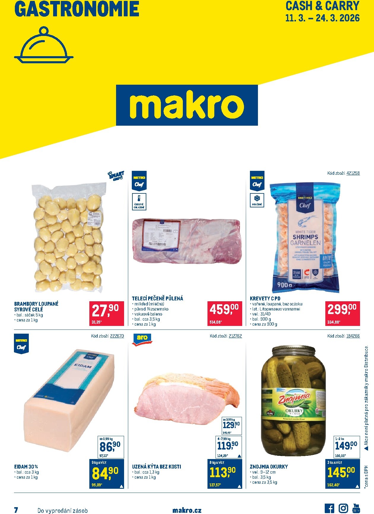 makro - Makro - Gastronomie leták platný od středy 11.03.2026 do úterý 24.03.2026