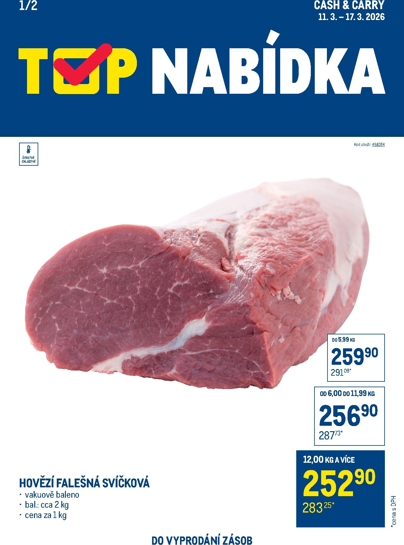 makro - Makro - TOP maso leták platný od středy 11.03.2026 do úterý 17.03.2026